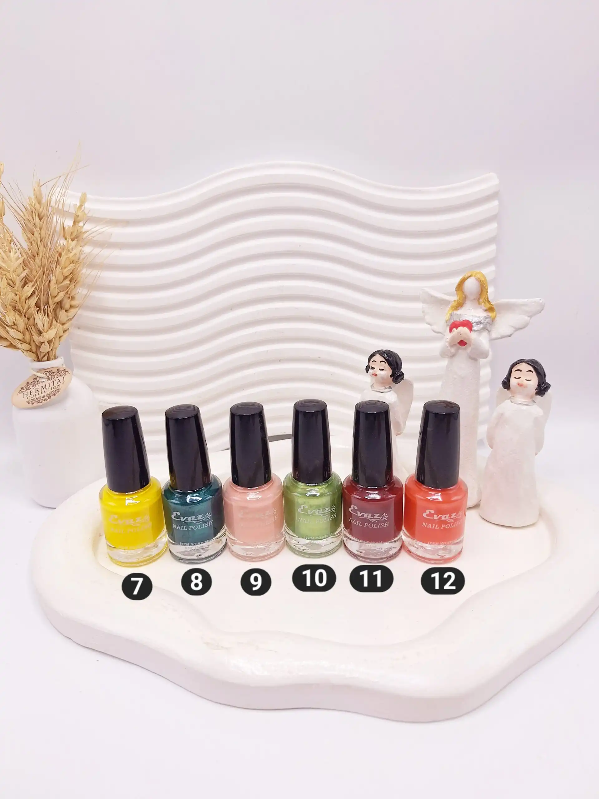 ناخن نایلی پولیش Evaz دایره ای