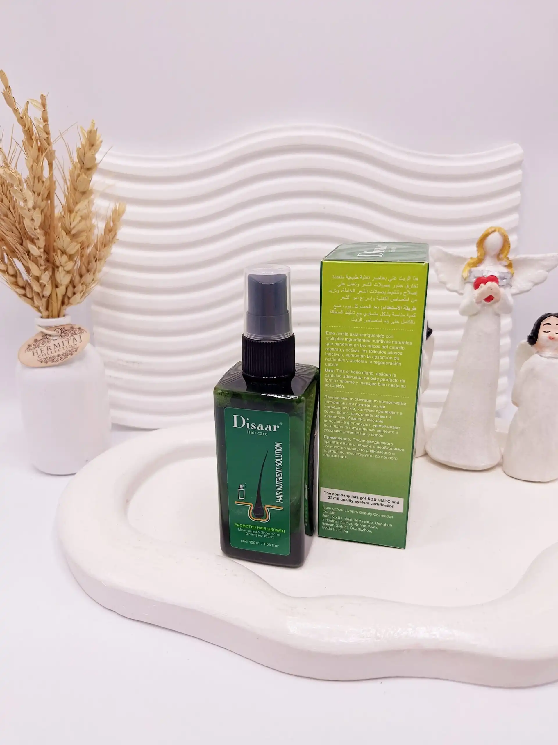 اسپری تقویت ریشه موهای آسیب دیده برند دیسار کد 8045