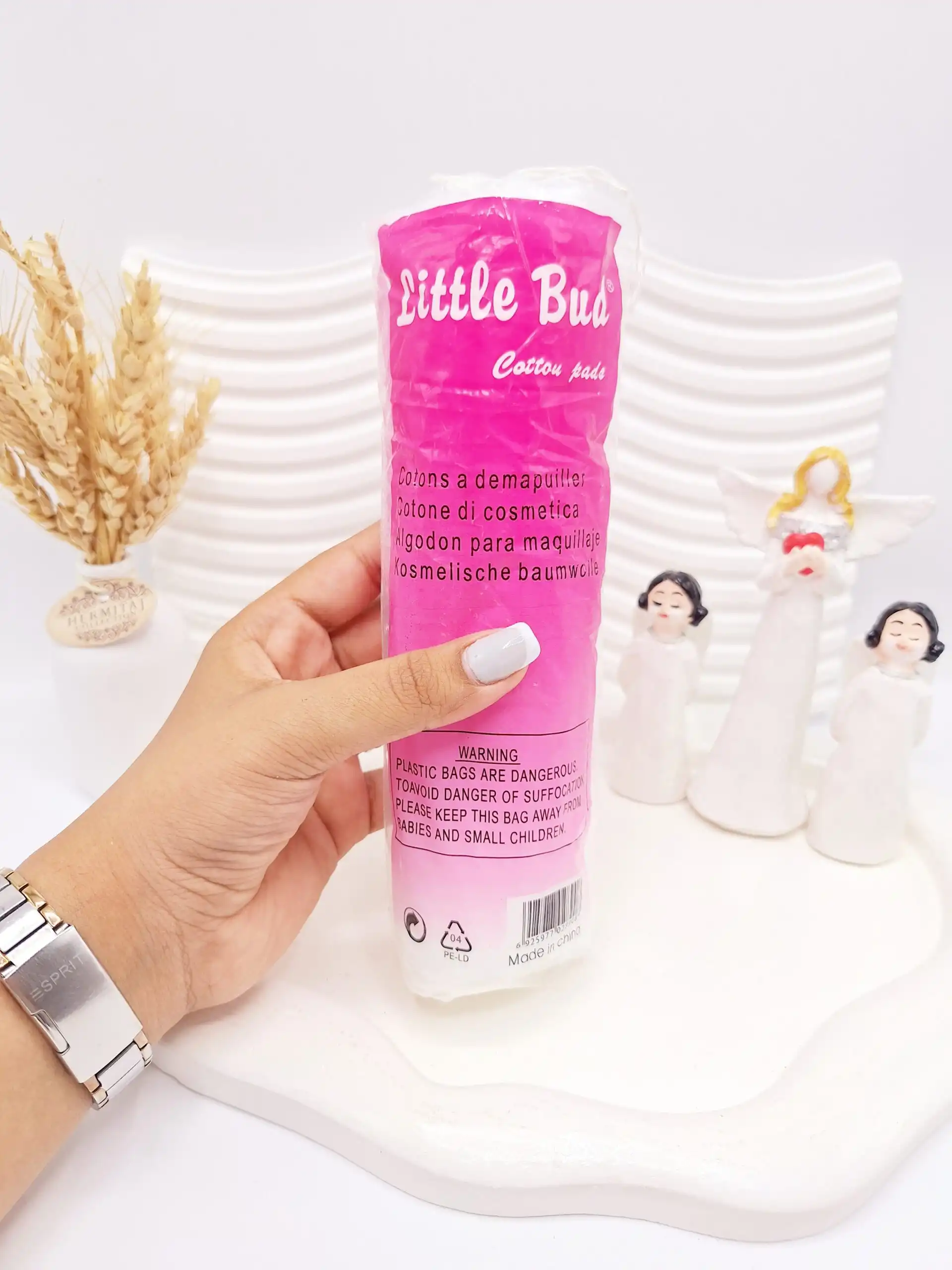 پد آرایش پاک کن 100 عددی کد 8908