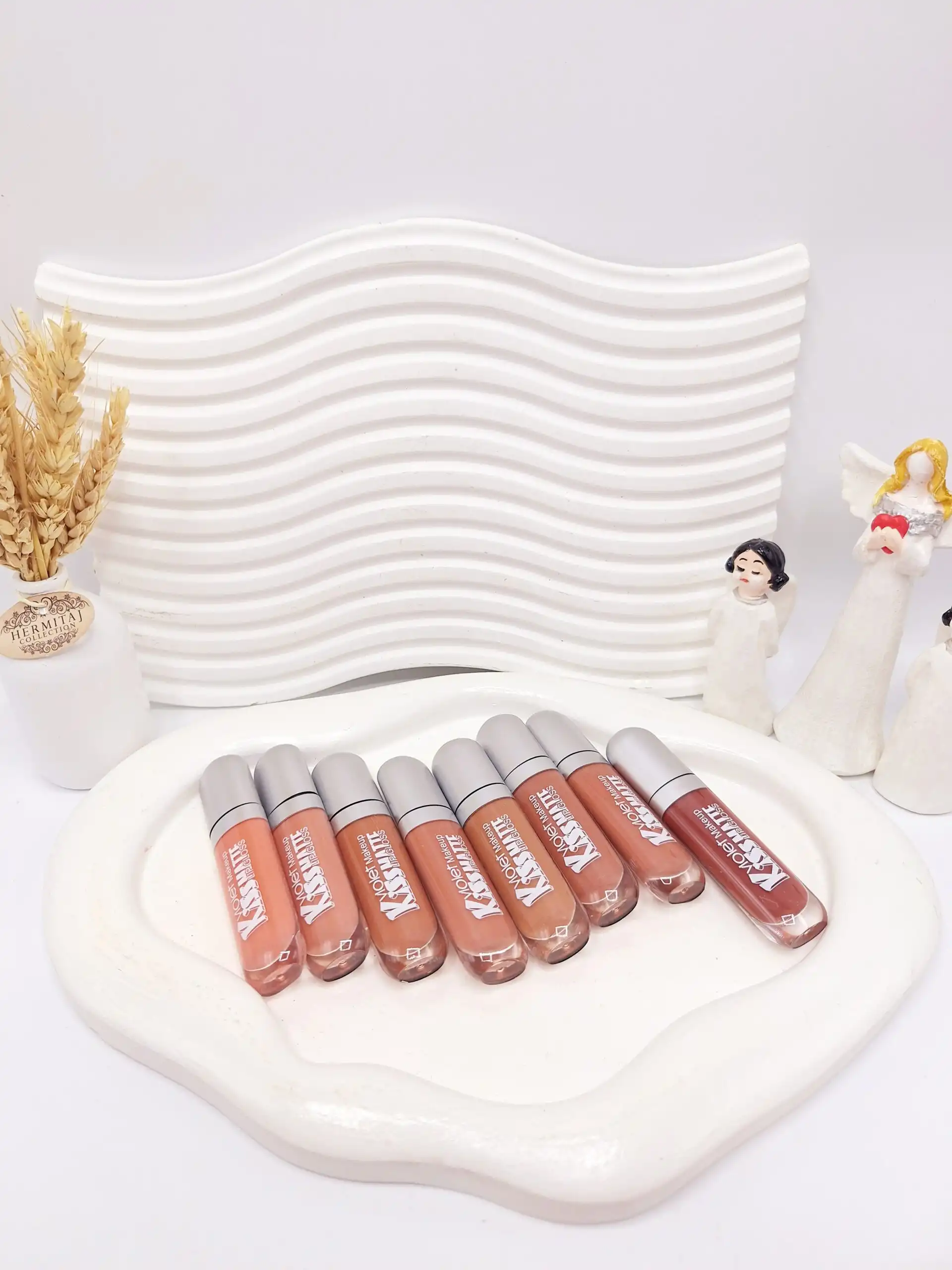 پک رژ مایع 8 تایی برند ویولت میکاپ کد 181