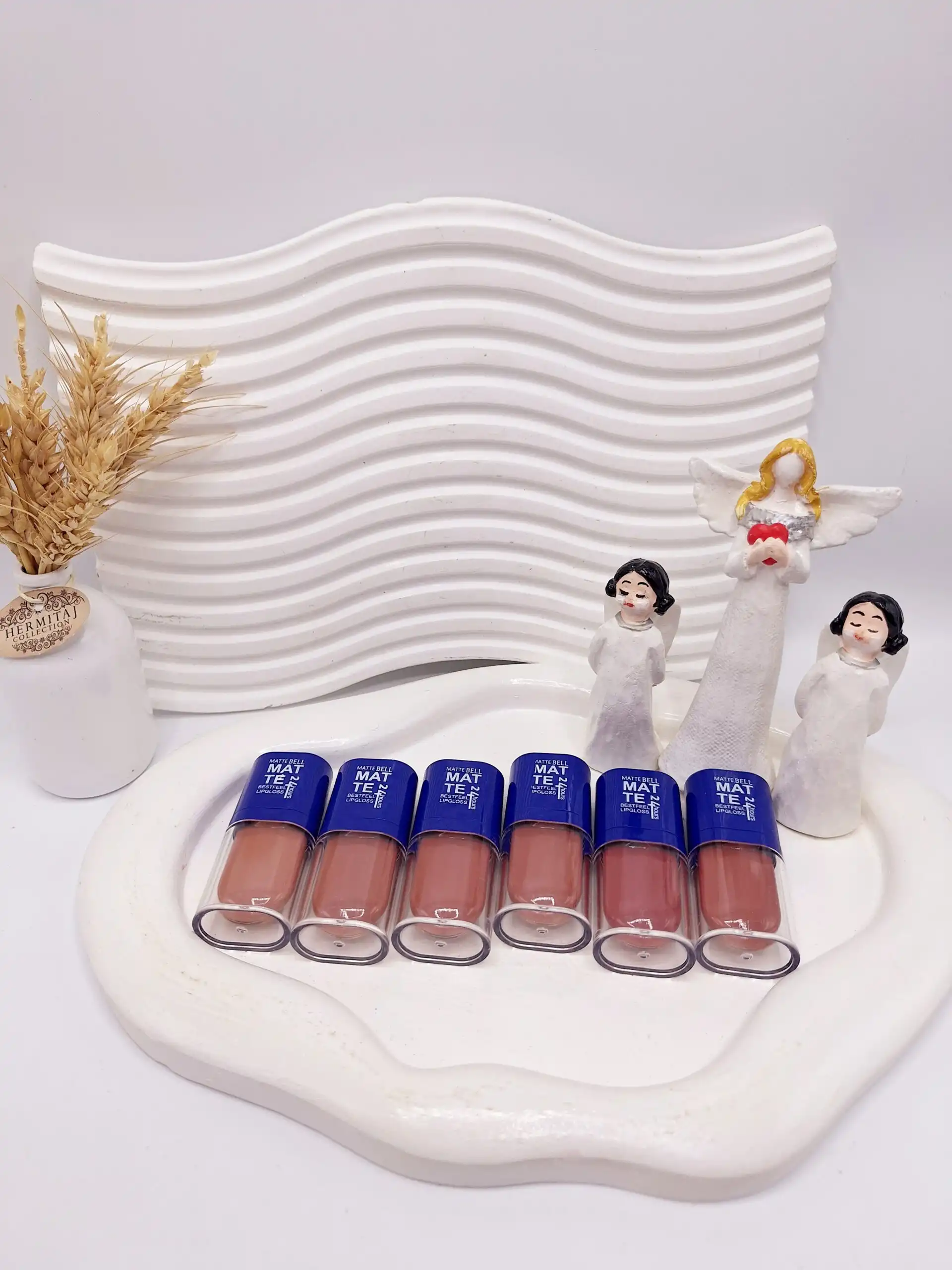 پک رژ مایع 6 تایی MATTE BELL کد LE606