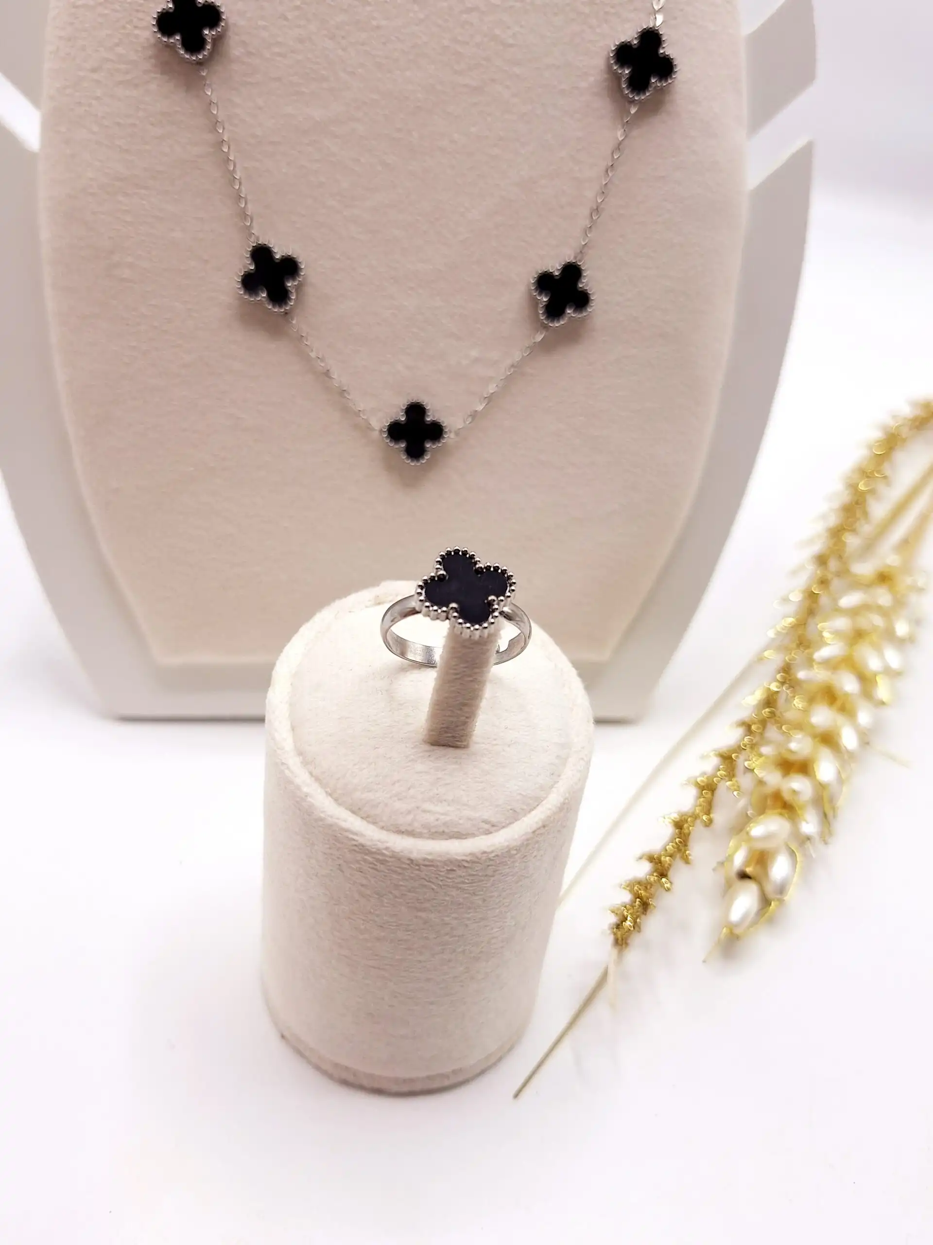 نیم ست کامل ونکلیف رنگ مشکی