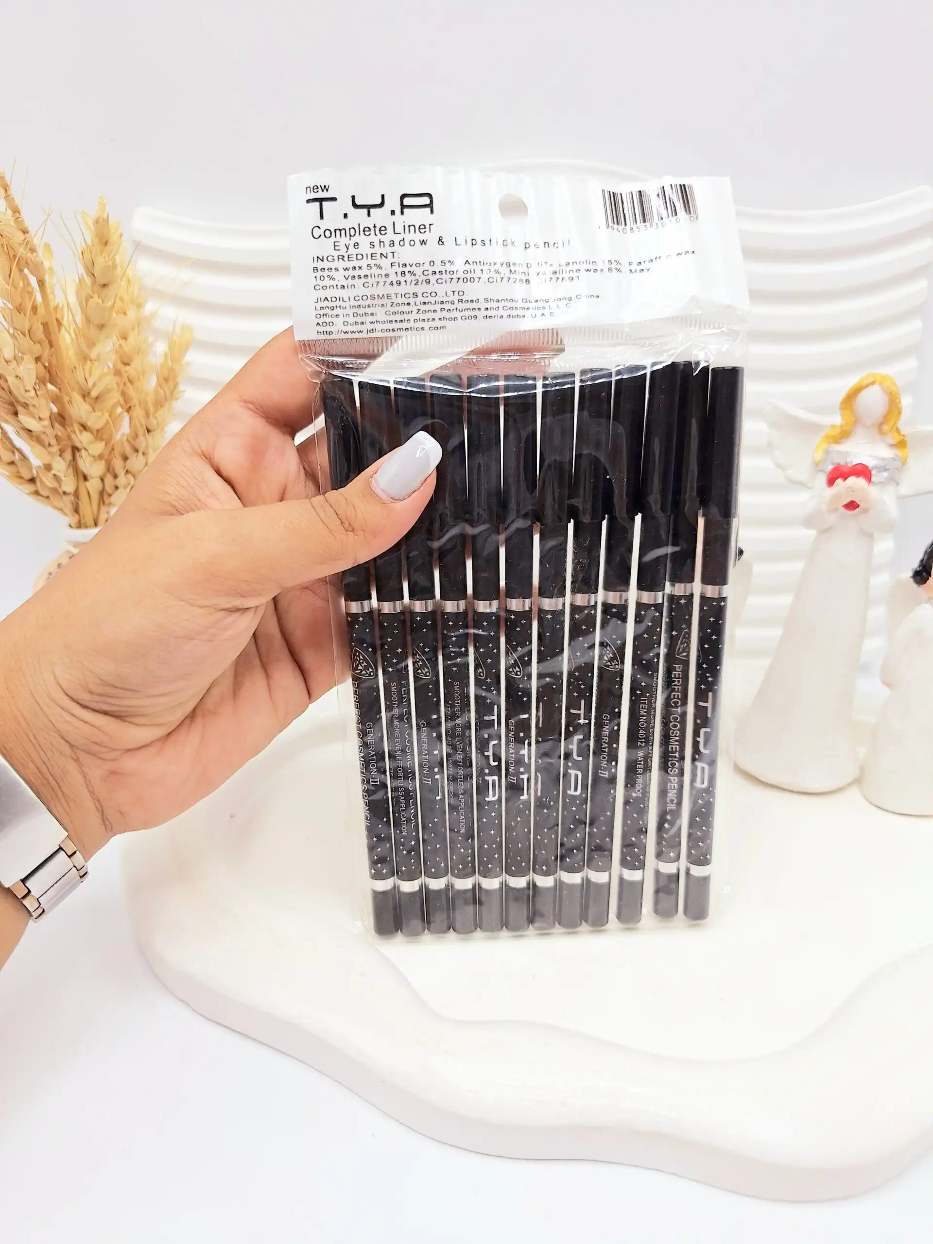 مداد چشم و ابرو مشکی T.Y.A کد 1050