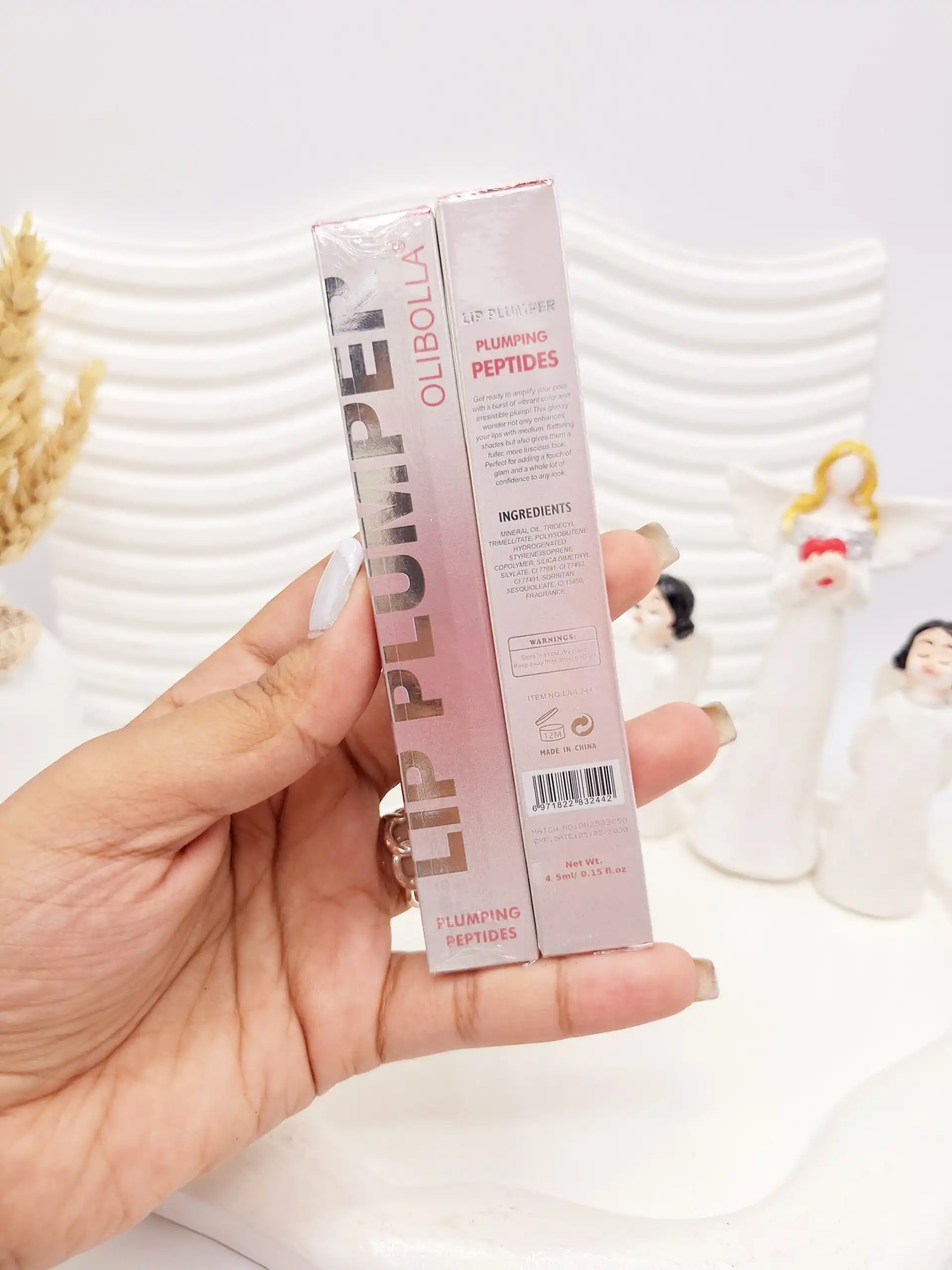 لیپ پلامیر سر فلزی اولی بولا OLIBOLLA کد 2442