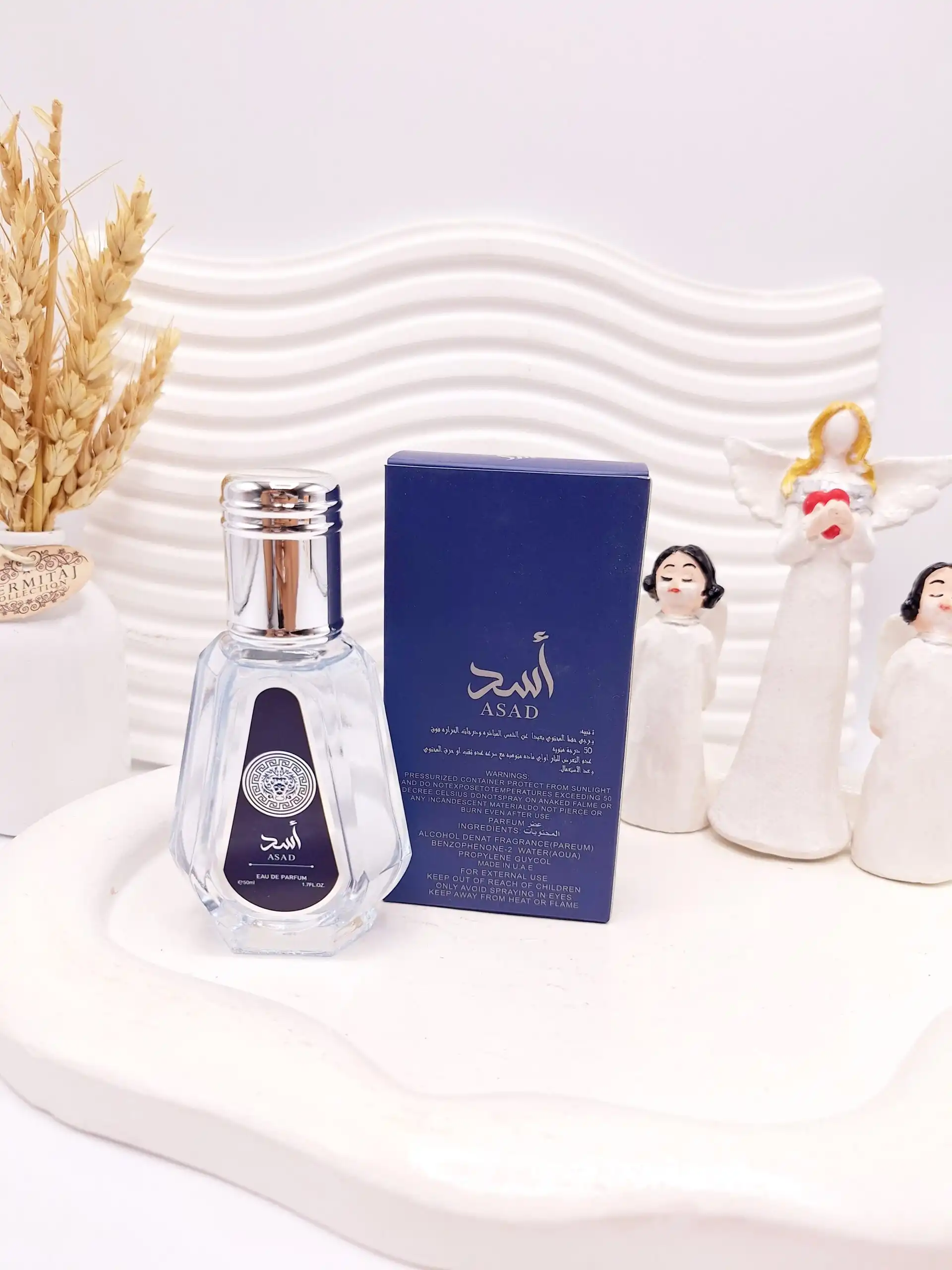 ادکلن شرکتی اّسد کارتن آبی حجم 100 میل کد 2047