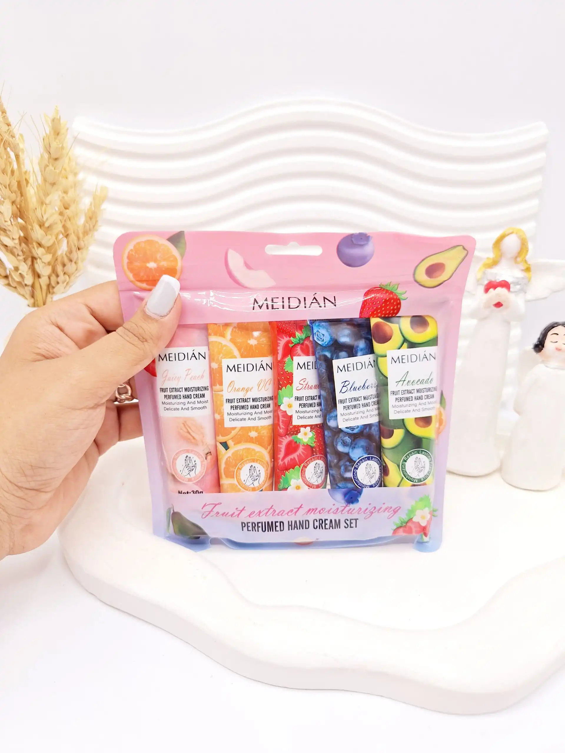 کرم دست رایحه میوه ای MEIDIAN کد 8597