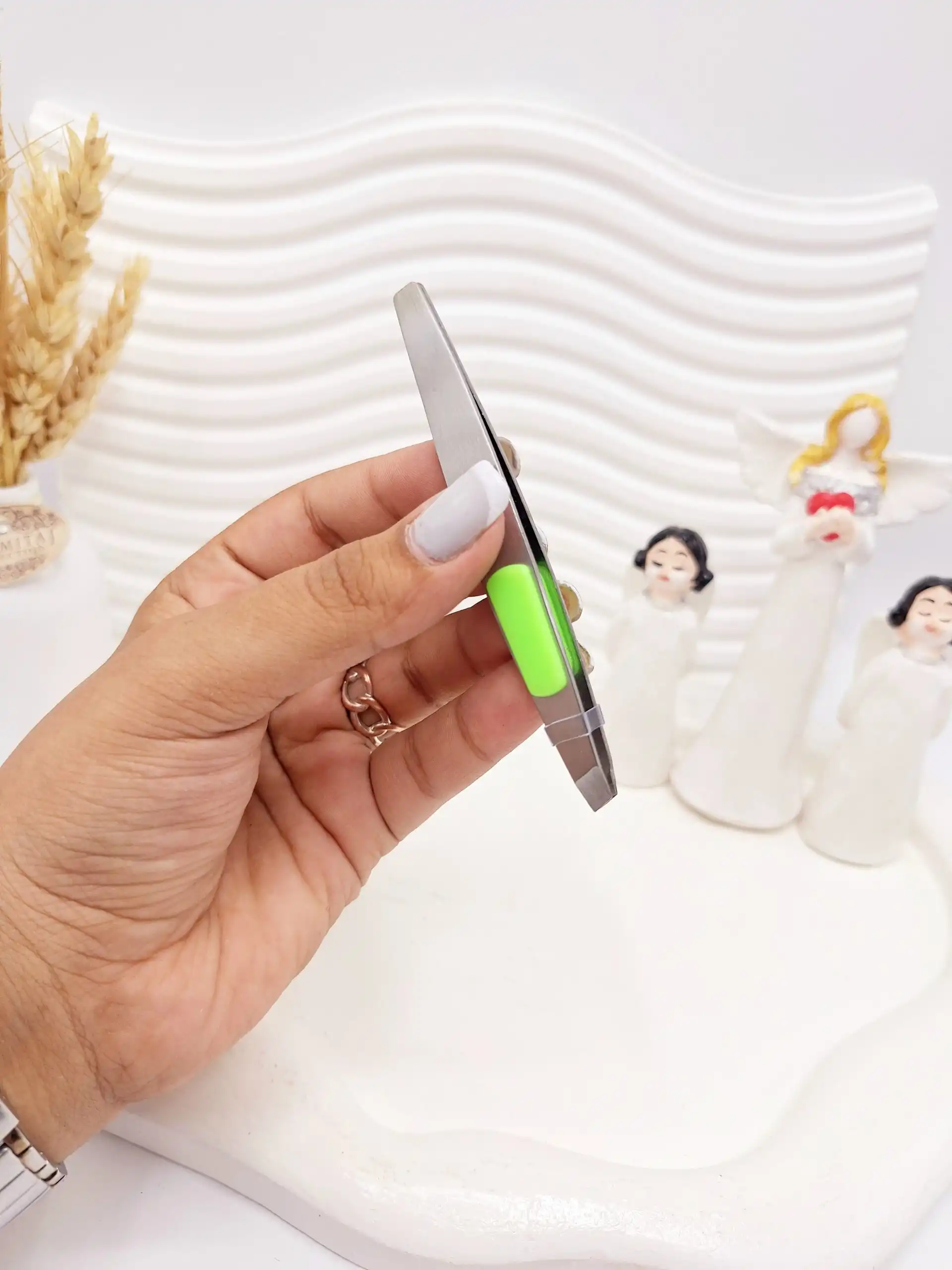 موچین ساده دکمه رنگی