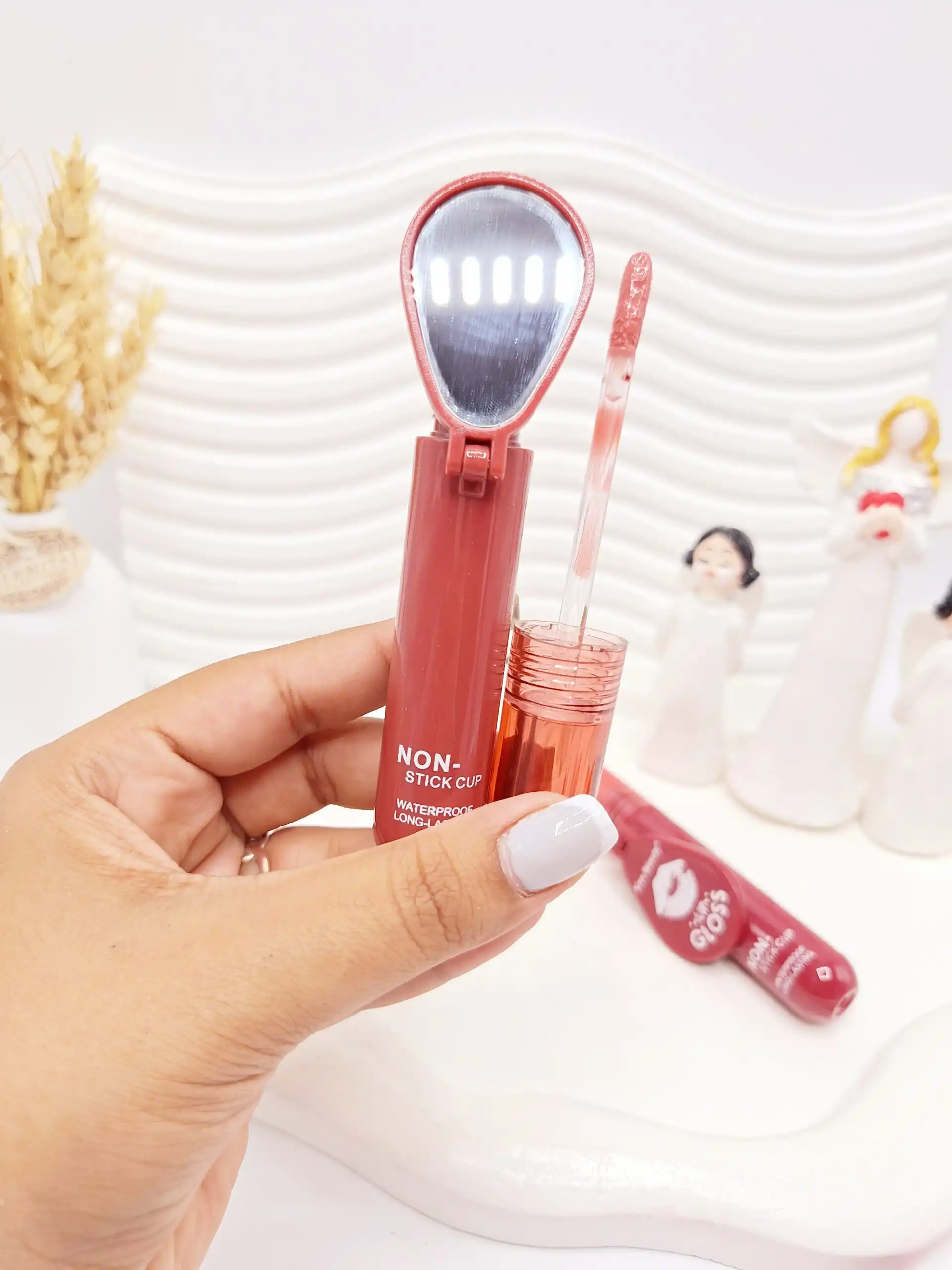 پک رژ مایع 6 تایی آینه دار برند کیس بیوتی کد 71320