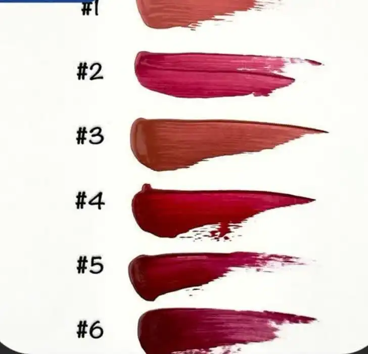 پک رژ مایع 6 تایی آینه دار برند کیس بیوتی کد 71320