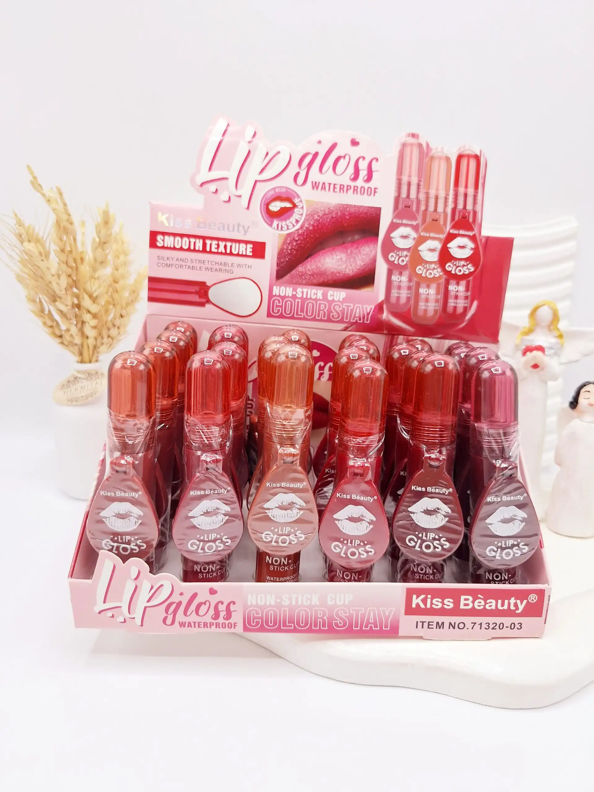 پک رژ مایع 6 تایی آینه دار برند کیس بیوتی کد 71320