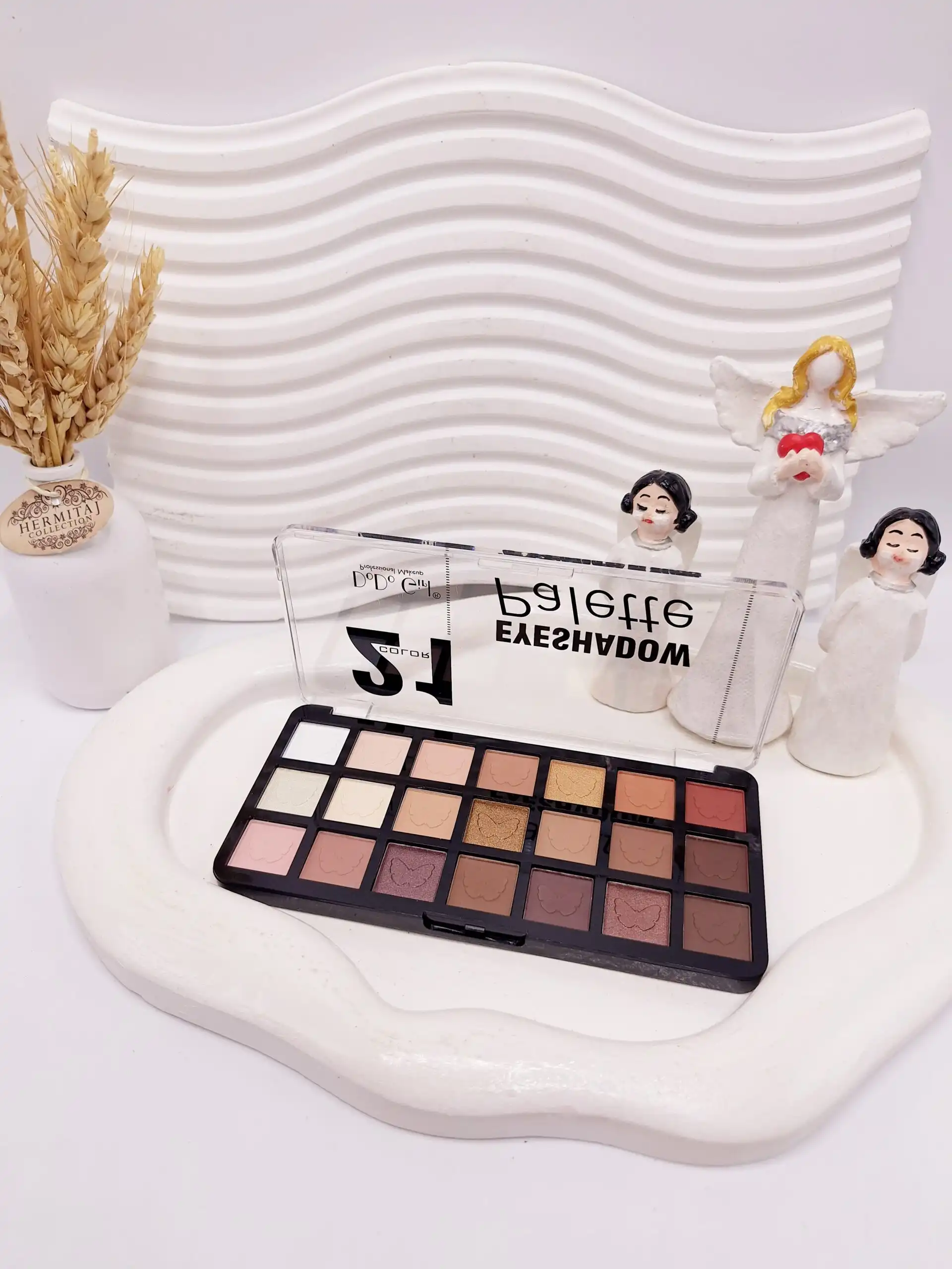 پالت سایه 21 رنگ مدل پروانه DoDo Girl کد 3063