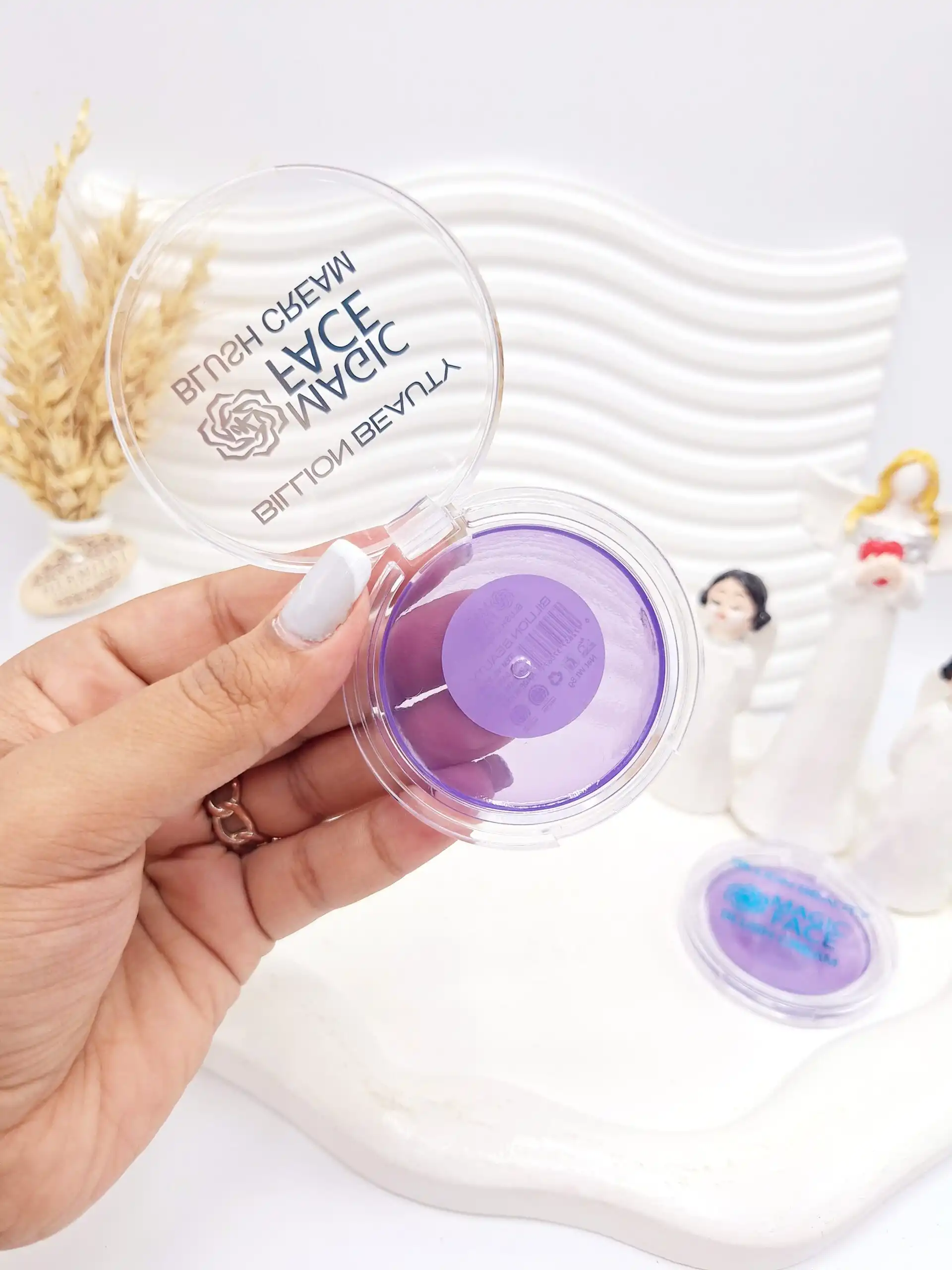 رژ گونه جادویی BILLION BEAUTY بدنه بنفش کد 0671