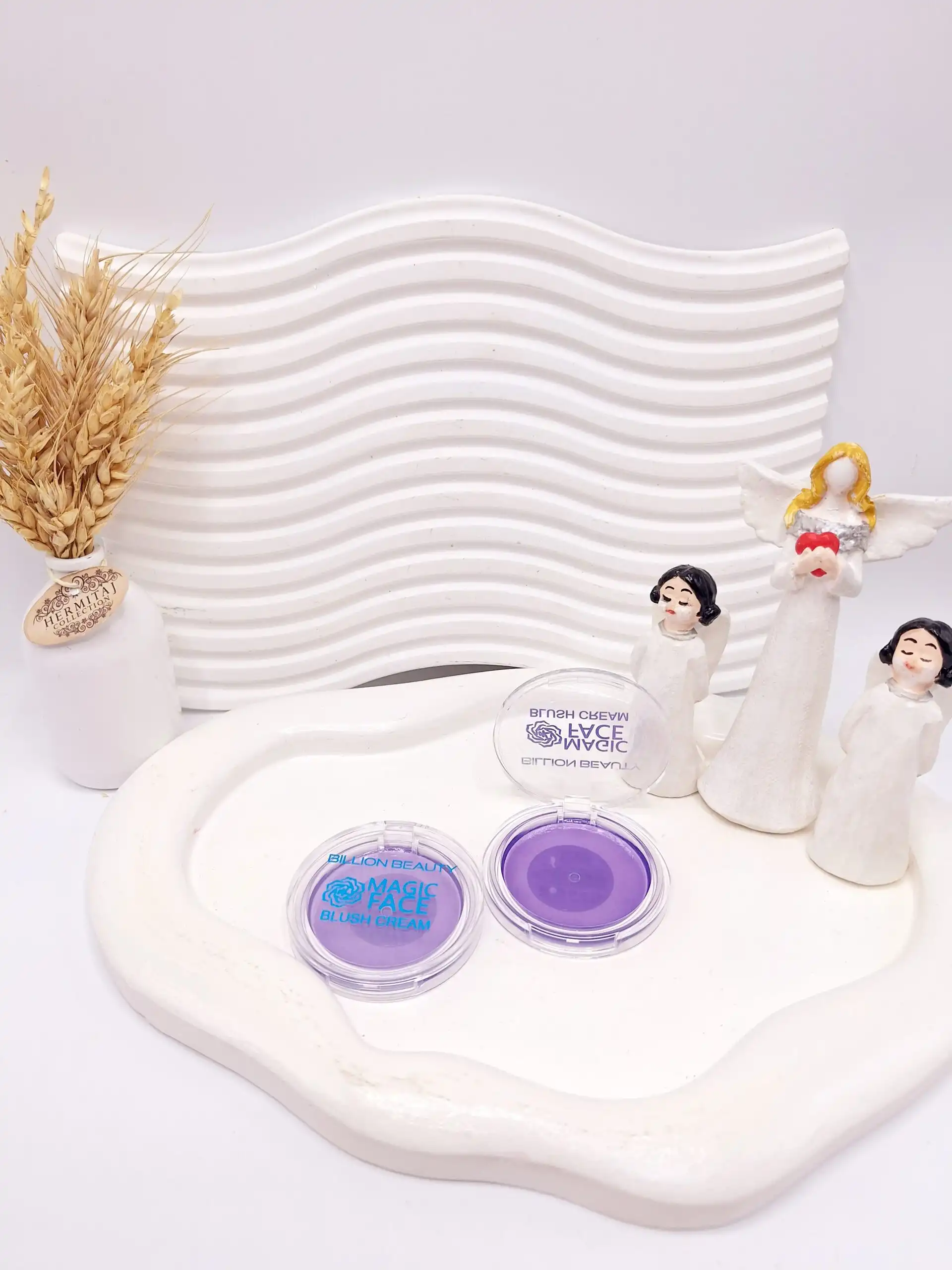 رژ گونه جادویی BILLION BEAUTY بدنه بنفش کد 0671