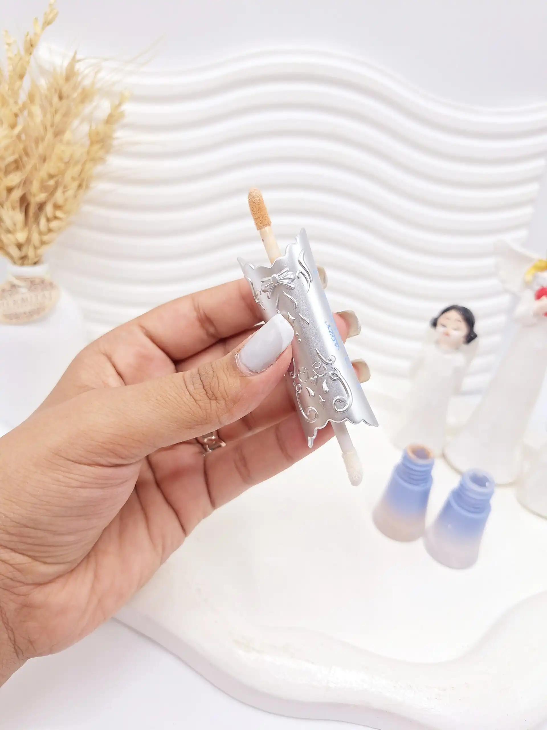 هایلایتر و کانسیلر دو طرفه مدل شمعدونی برند AOZY کد AF36