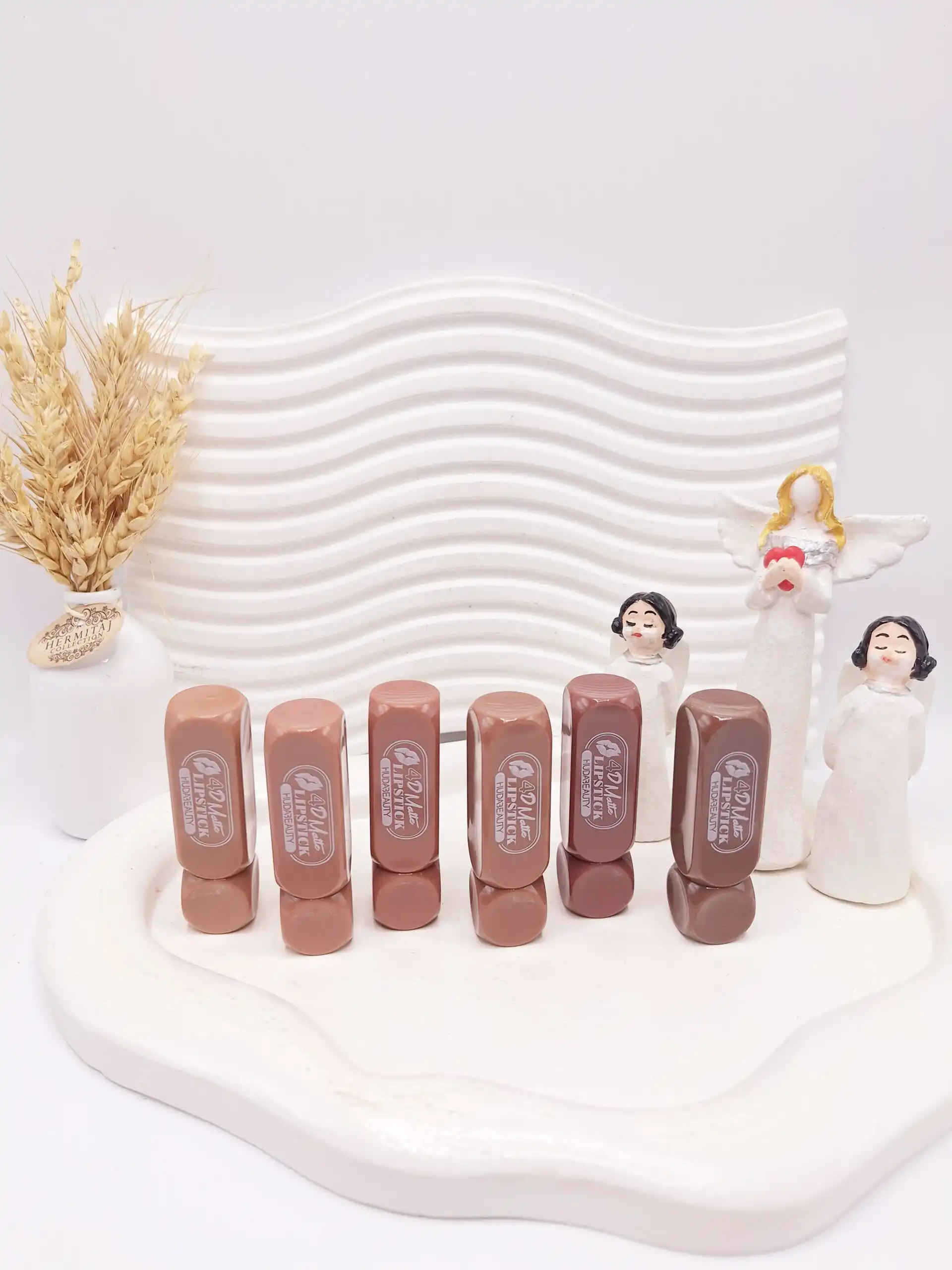 پک رژ جامد 6 تایی برند هدا بیوتی کد 6390