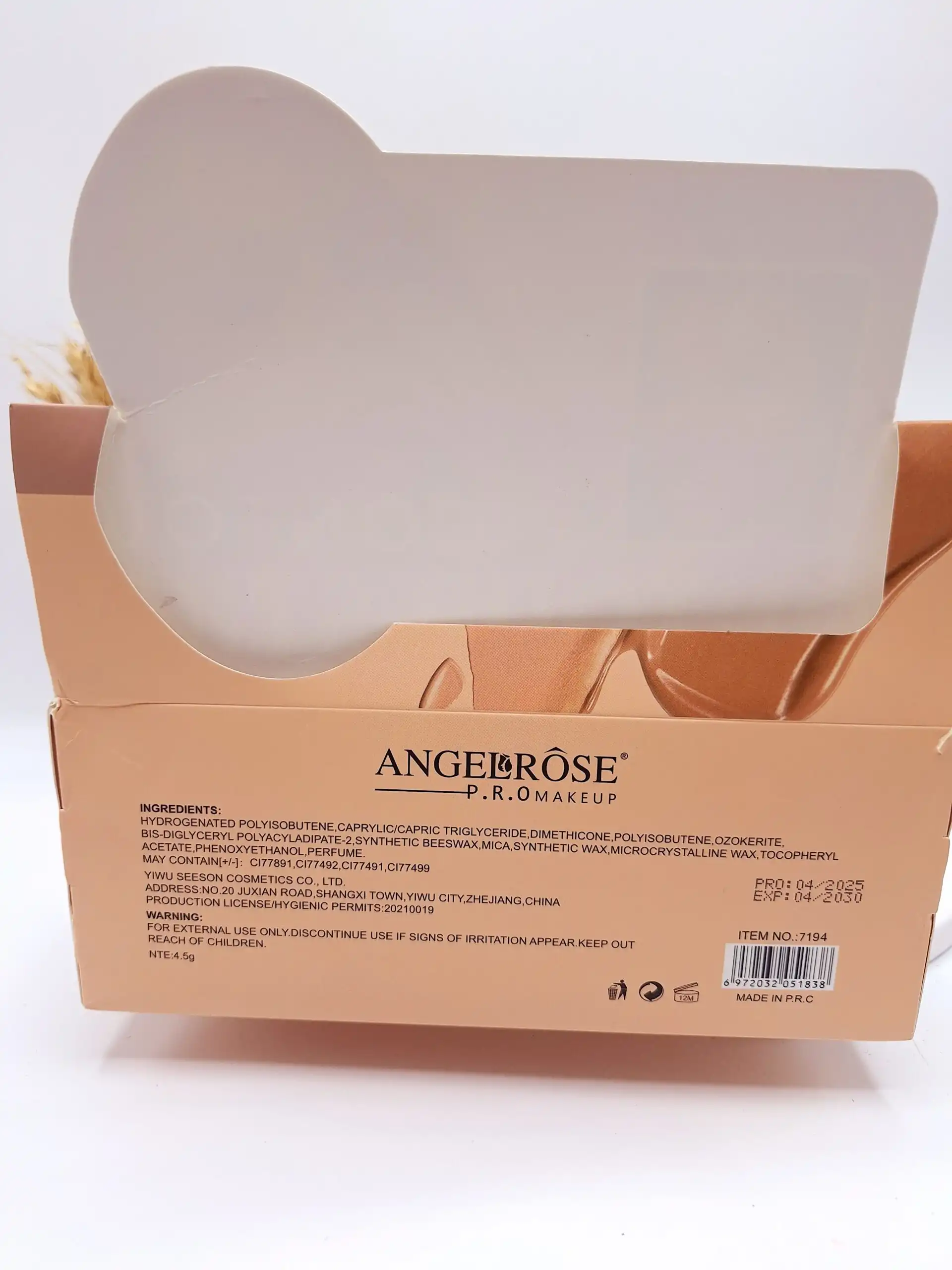 کانتور مدل رژ ANGELROSE کد 7194