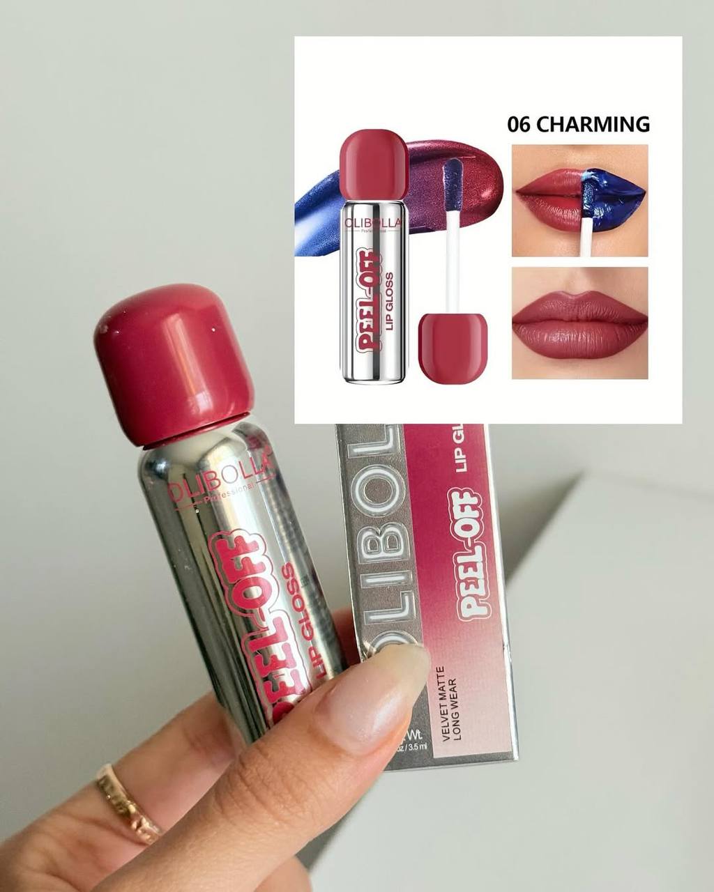 رژ پیلاف ترند اولیبولا مدل استخری کد 1234