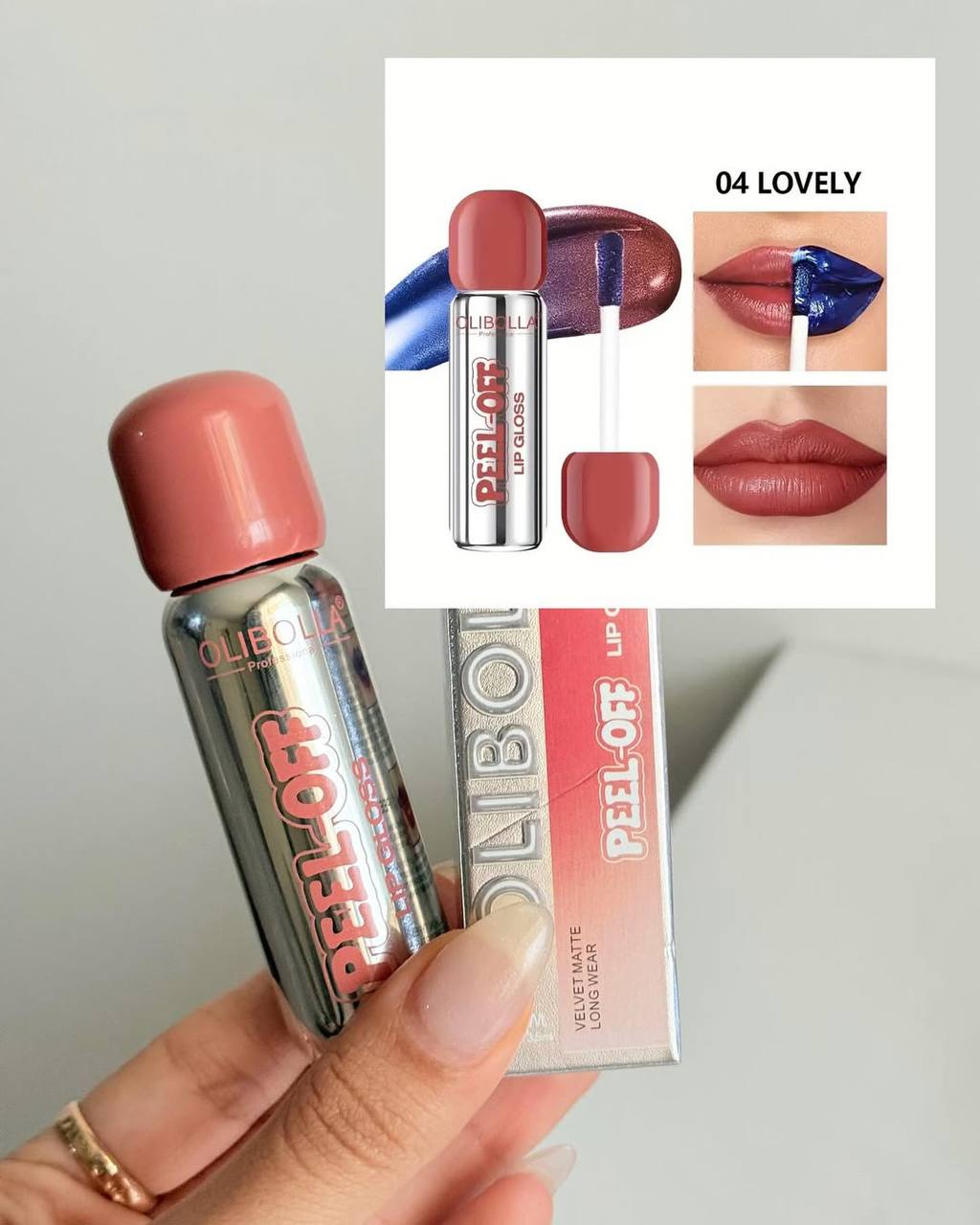 رژ پیلاف ترند اولیبولا مدل استخری کد 1234