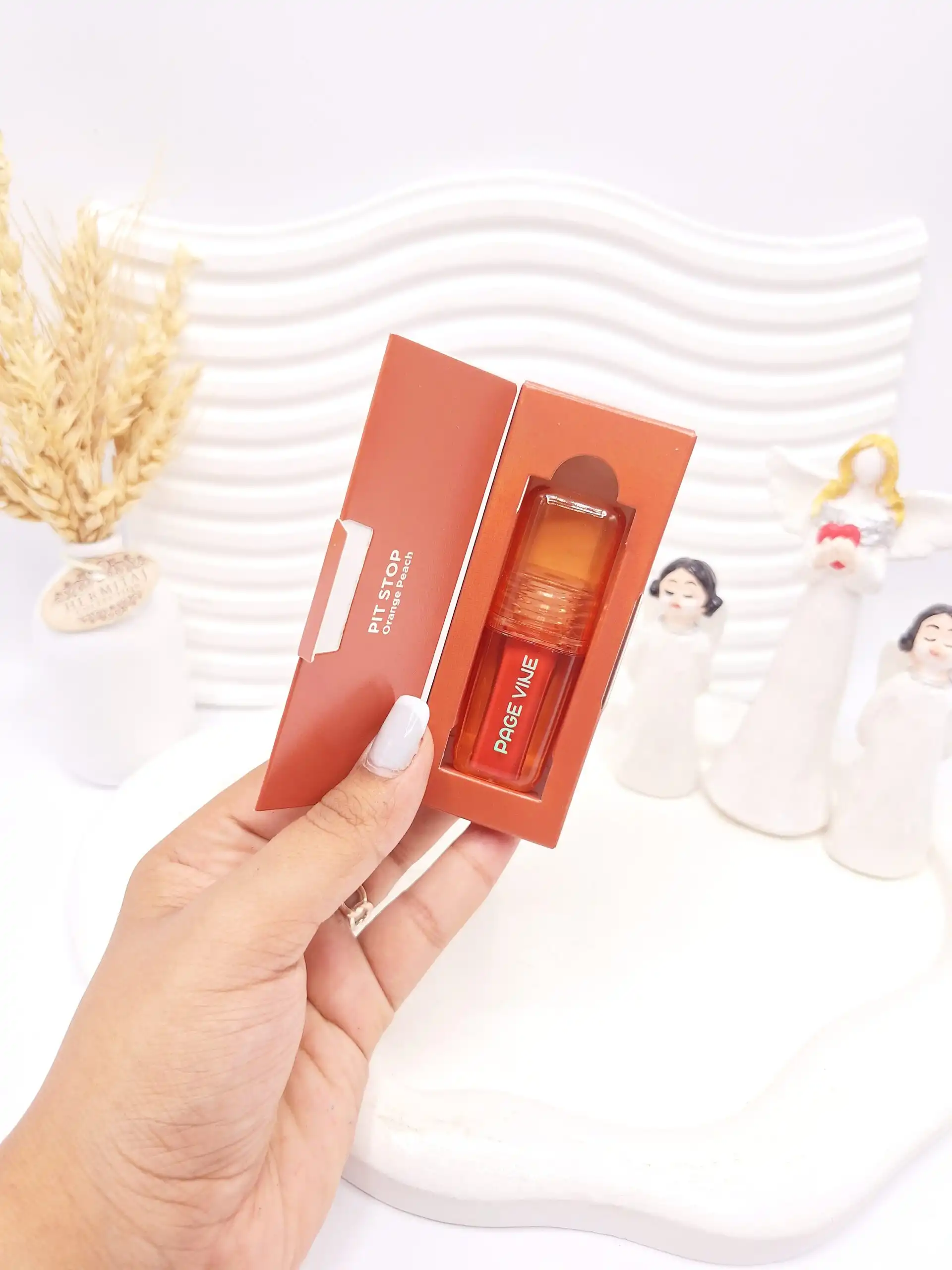 رژگونه و رژ لب مایع پیجوان کد p0212