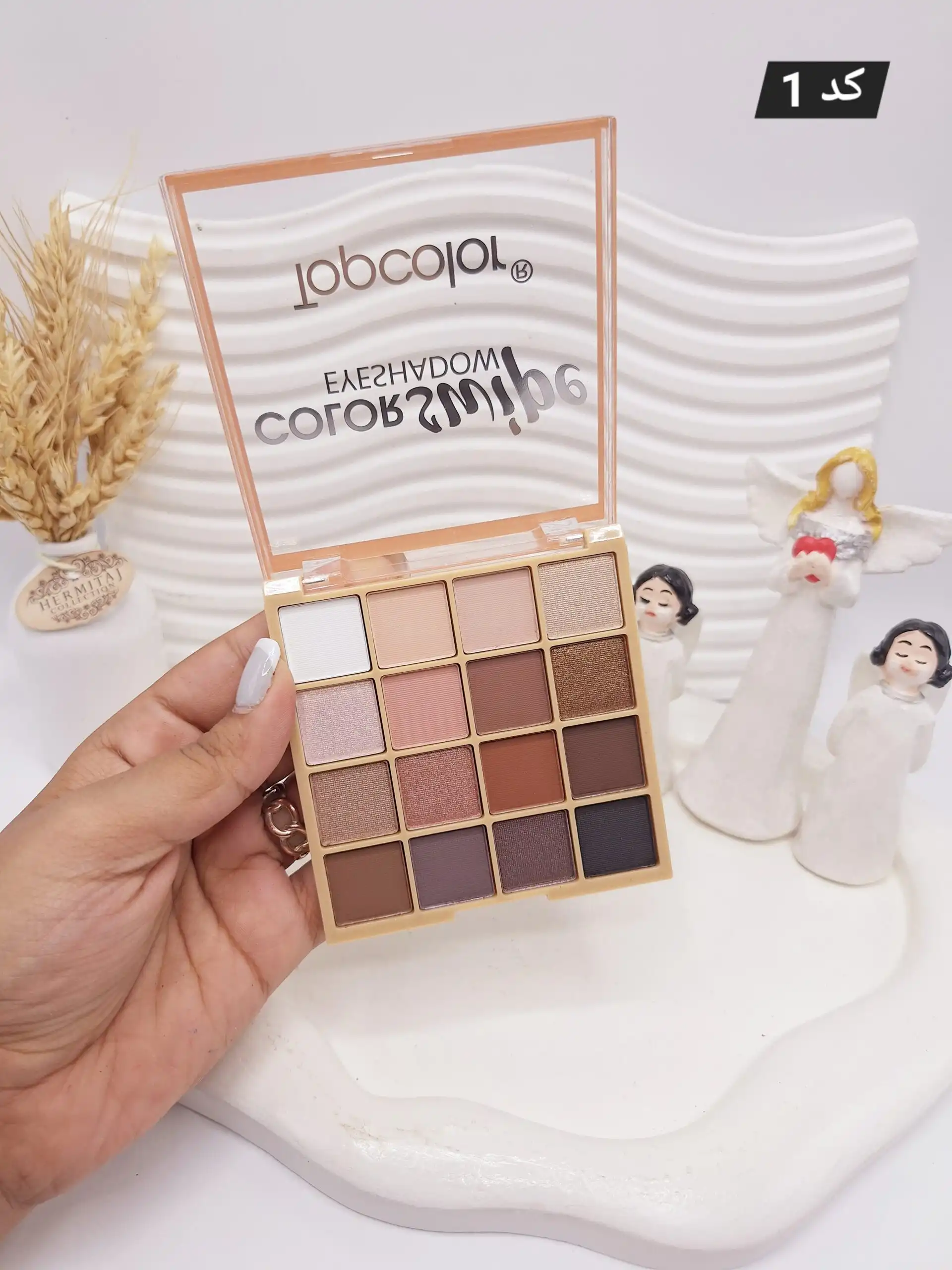 پالت سایه چشم 16 رنگ Topcolor کد 3024