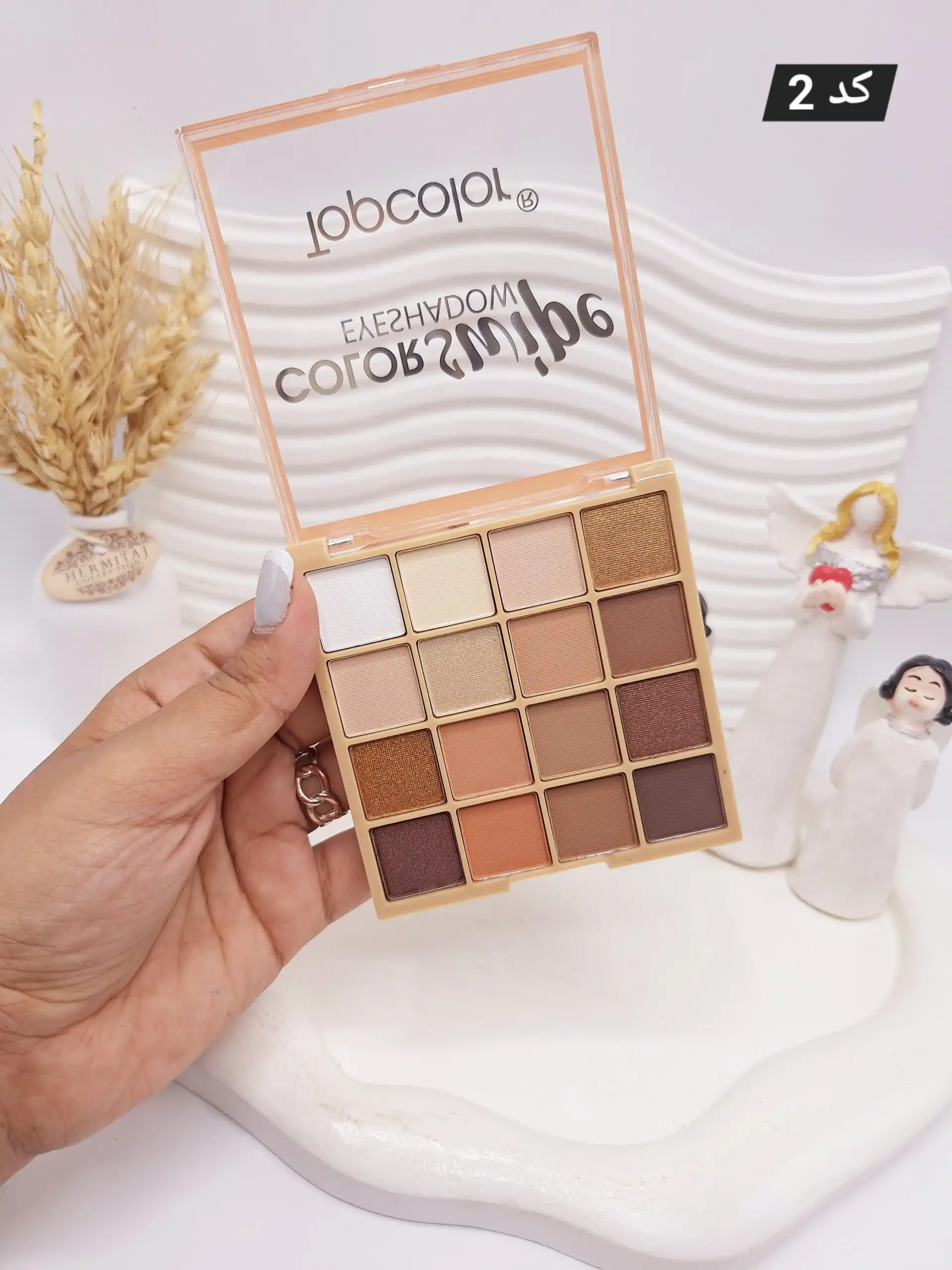 پالت سایه چشم 16 رنگ Topcolor کد 3024