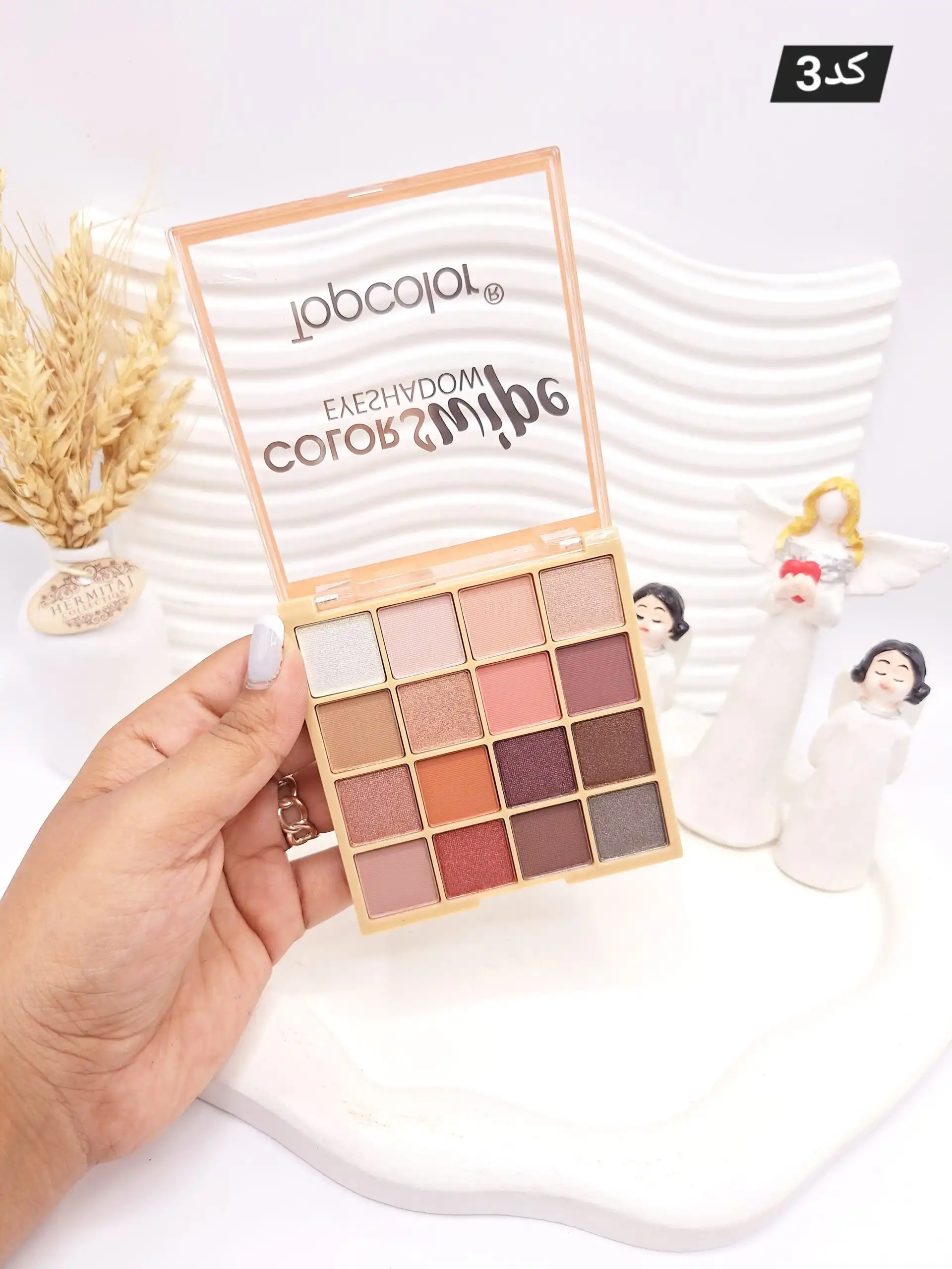 پالت سایه چشم 16 رنگ Topcolor کد 3024