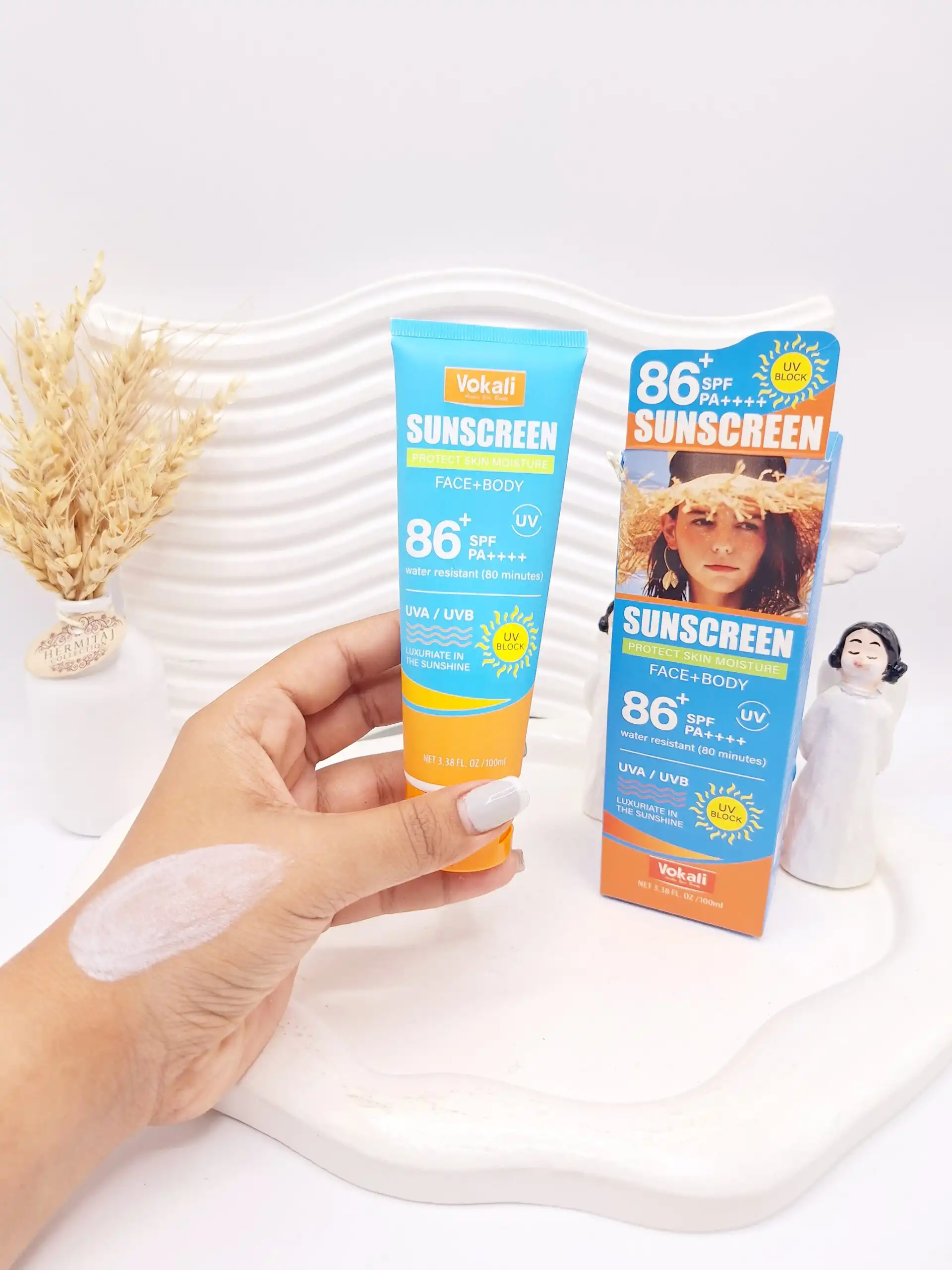 کرم ضد آفتاب صورت و بدن Spf86 SUNSCREEN کد CX7713