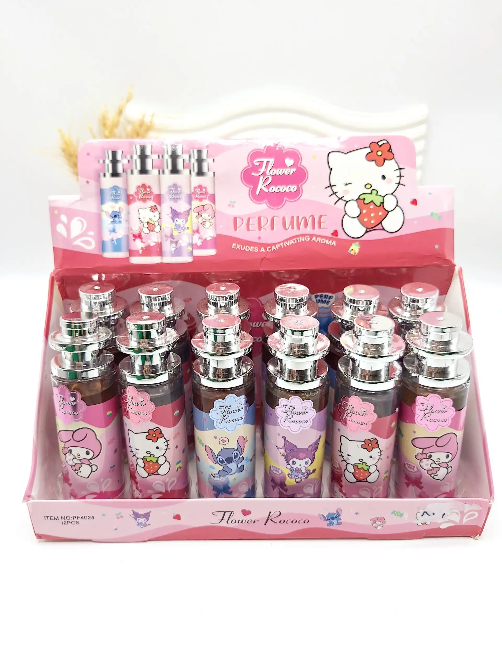 بادی ادکلن کرومی فانتزی Flower Rococo کد 4024