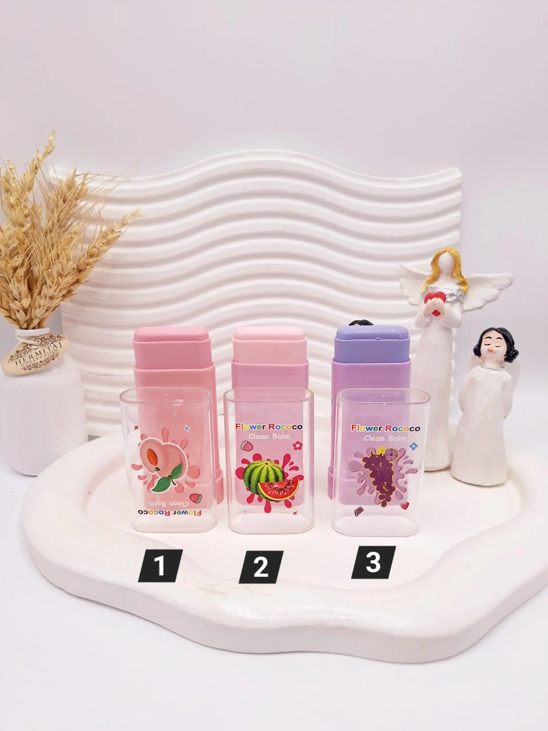 بالم آرایش پاک کن استیکی Flower Rococo کد CL19