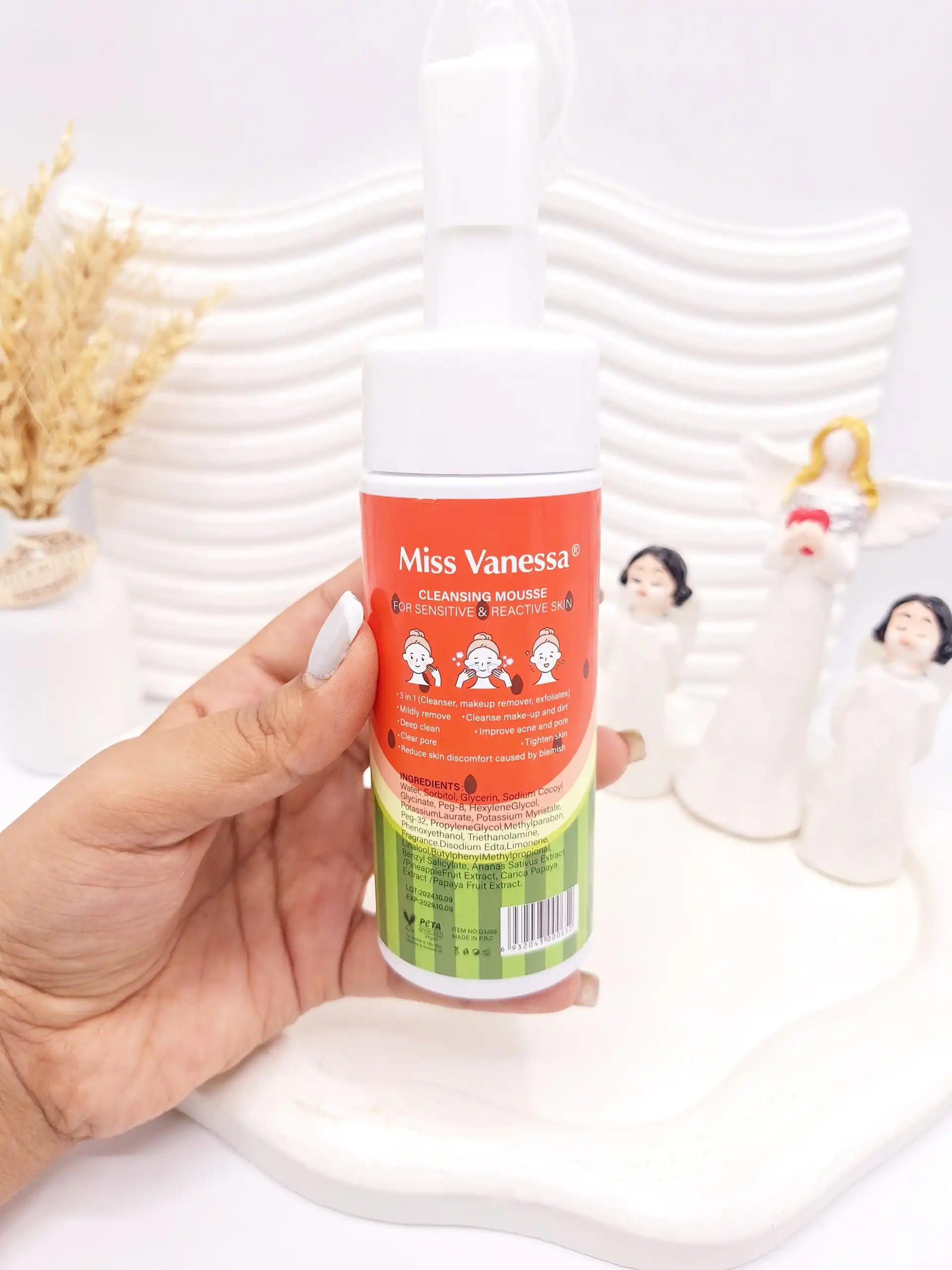 فوم پاک کننده هندوانه میس ونسا کد  0652