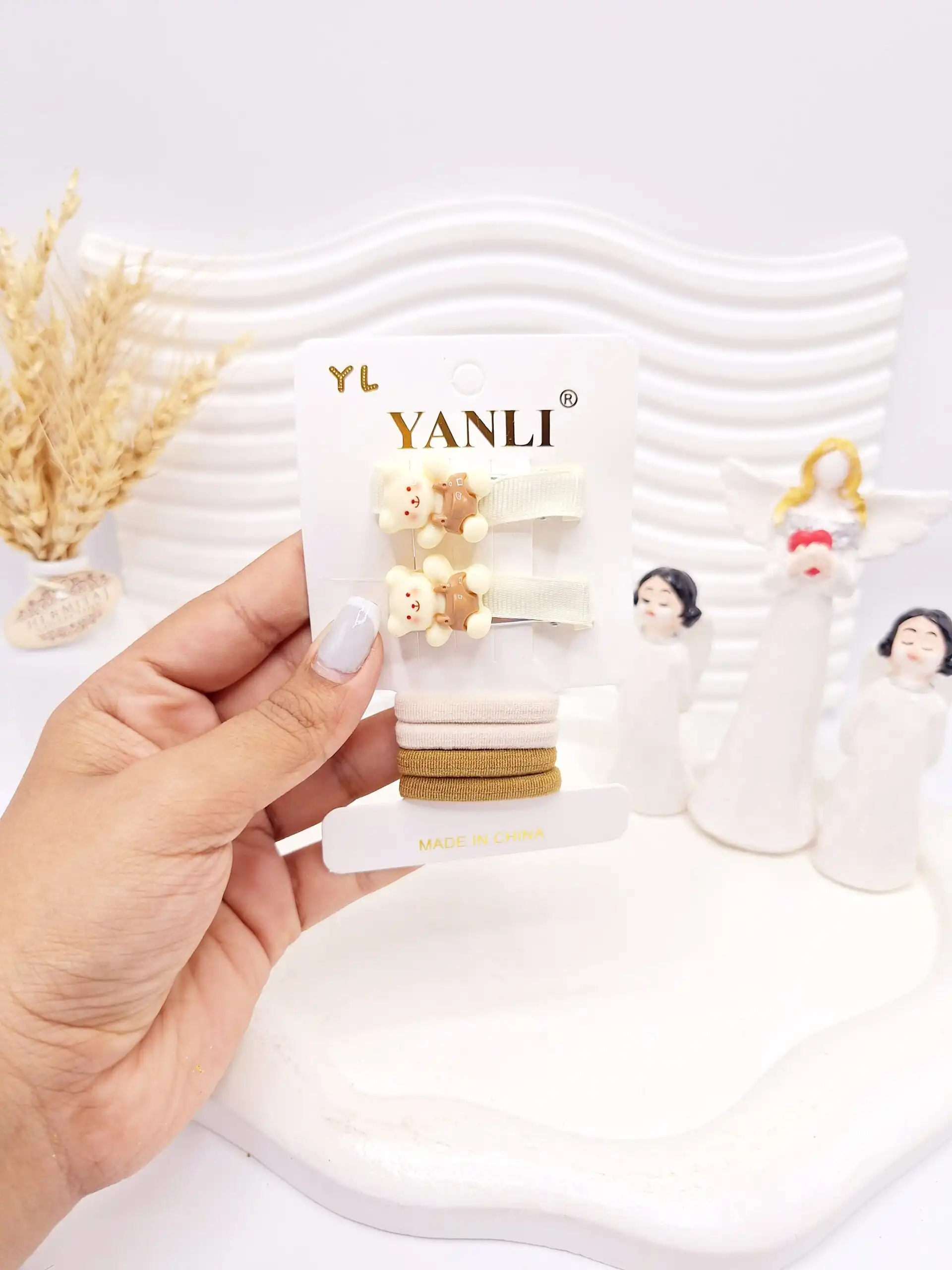 ست کش و پنس مو خرس کوچولو نود