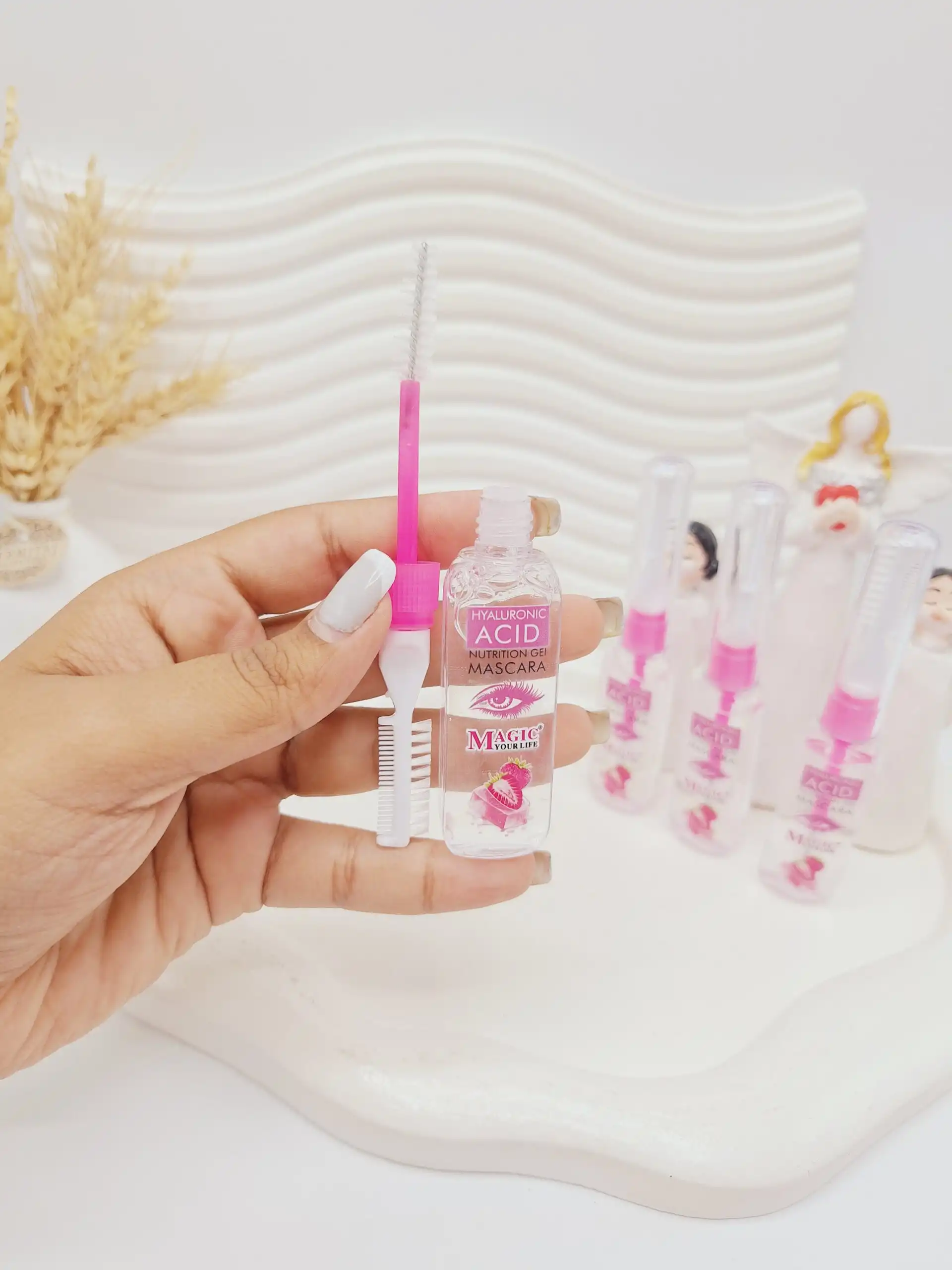 ژل لیف مژه و ابرو برند مجیک کد 1310 (صورتی)