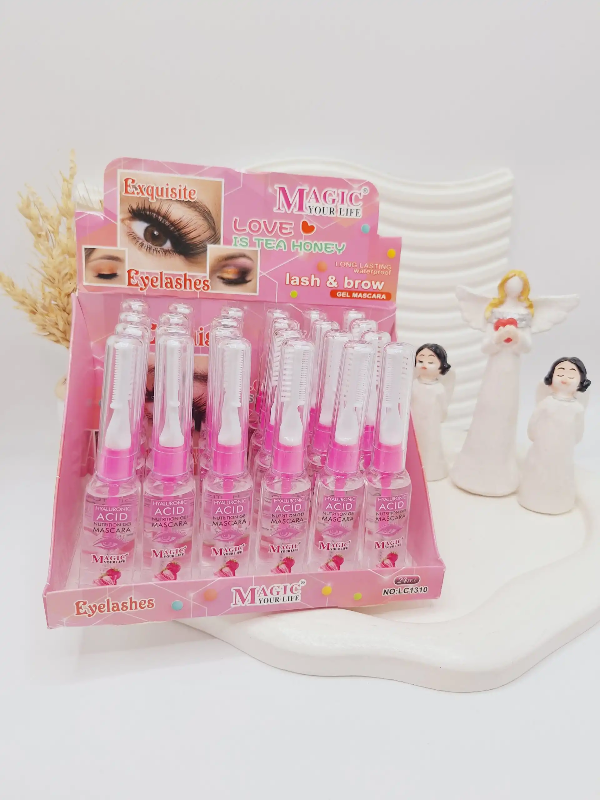 ژل لیف مژه و ابرو برند مجیک کد 1310 (صورتی)