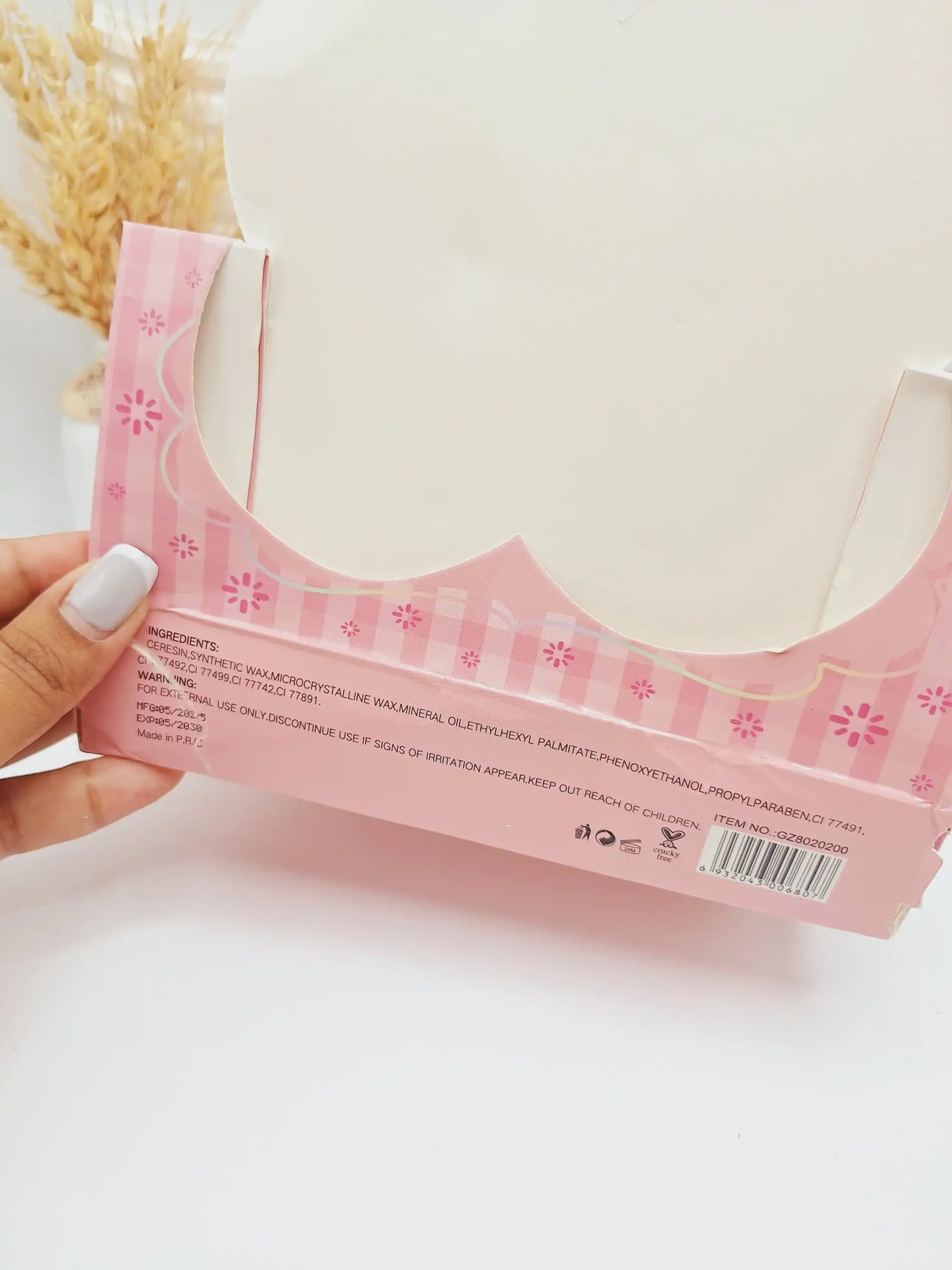 بالم لب توت فرنگی آویز دار کد 6807