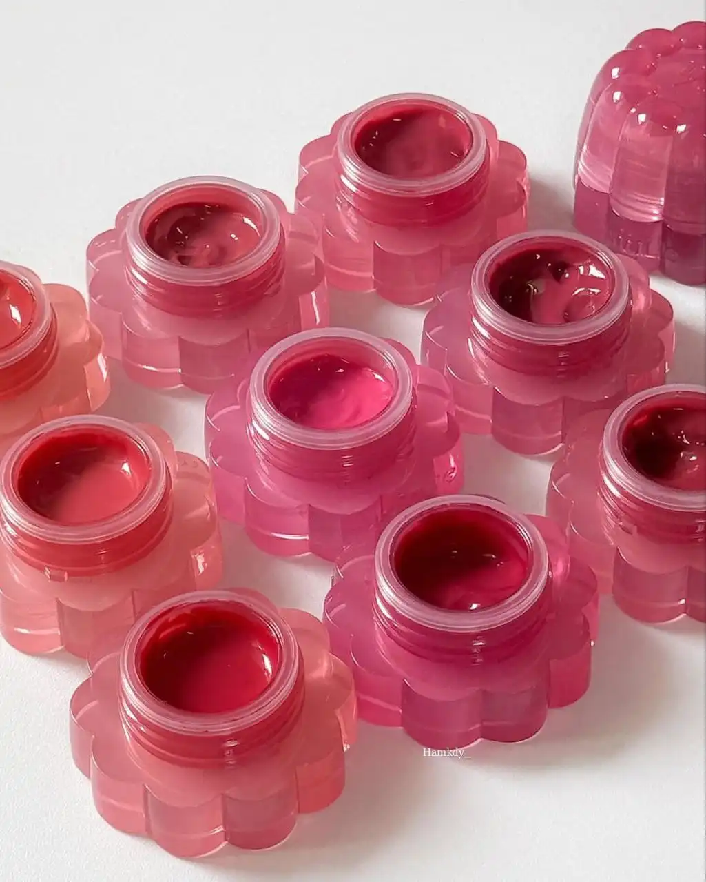 رژ لب کاسه ای نرم طرح ژله ای ROMANTIC RAIN کد 2720