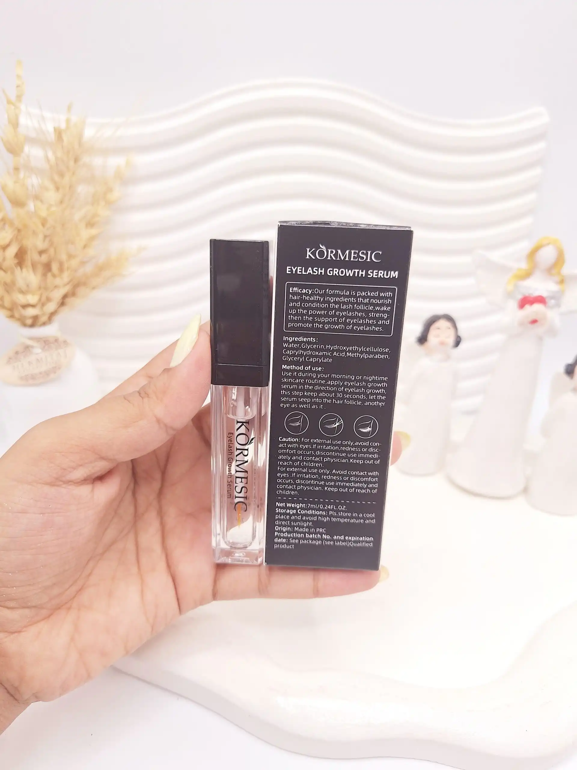 سرم تقویت کننده مژه کورمسیک حجم 7 میل کد 2954