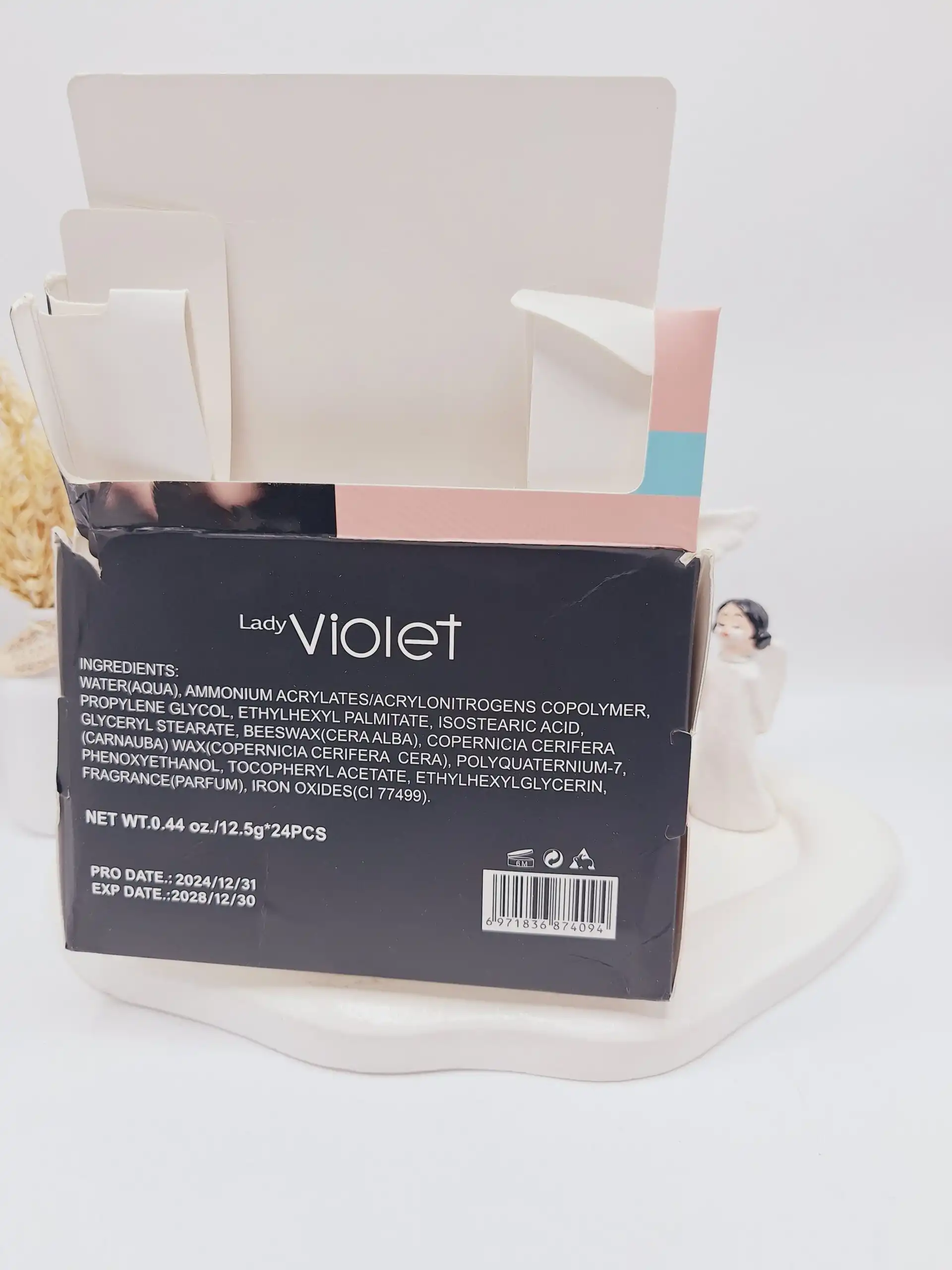 ریمل ژله ای ضد آب لیدی ویولت Lady Violet Mascara کد A0263