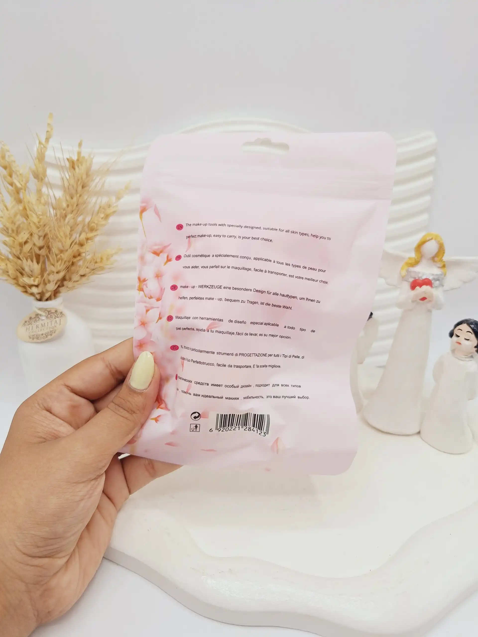 پد آرایشی 6 تکه کد 4123