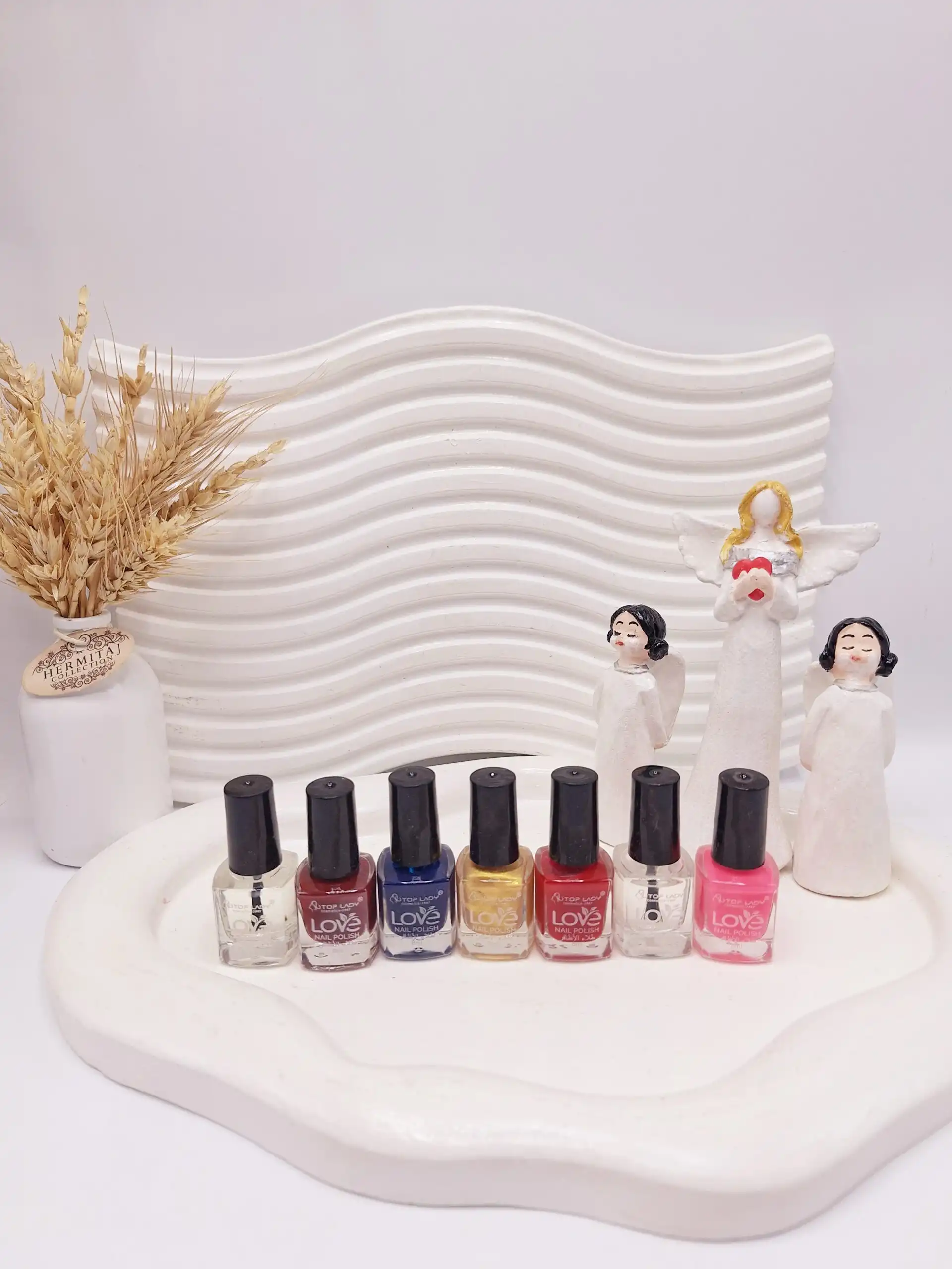 پک لاک ناخن 12 تایی کیفی ارسال رنگ به صورت کاملا رندم