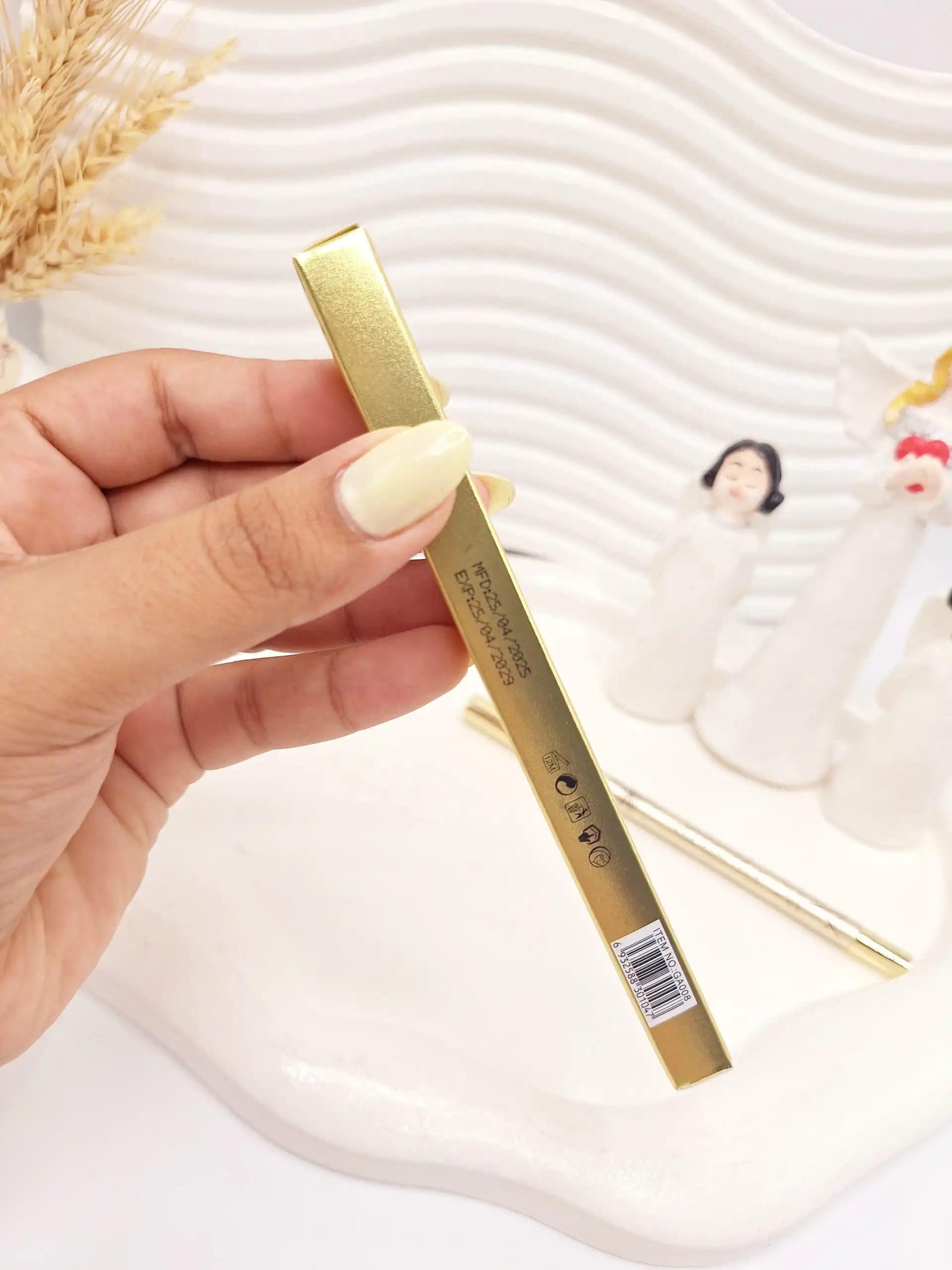 مداد چشم شمعی مشکی برند گلد آنجل اصلی کد GA008