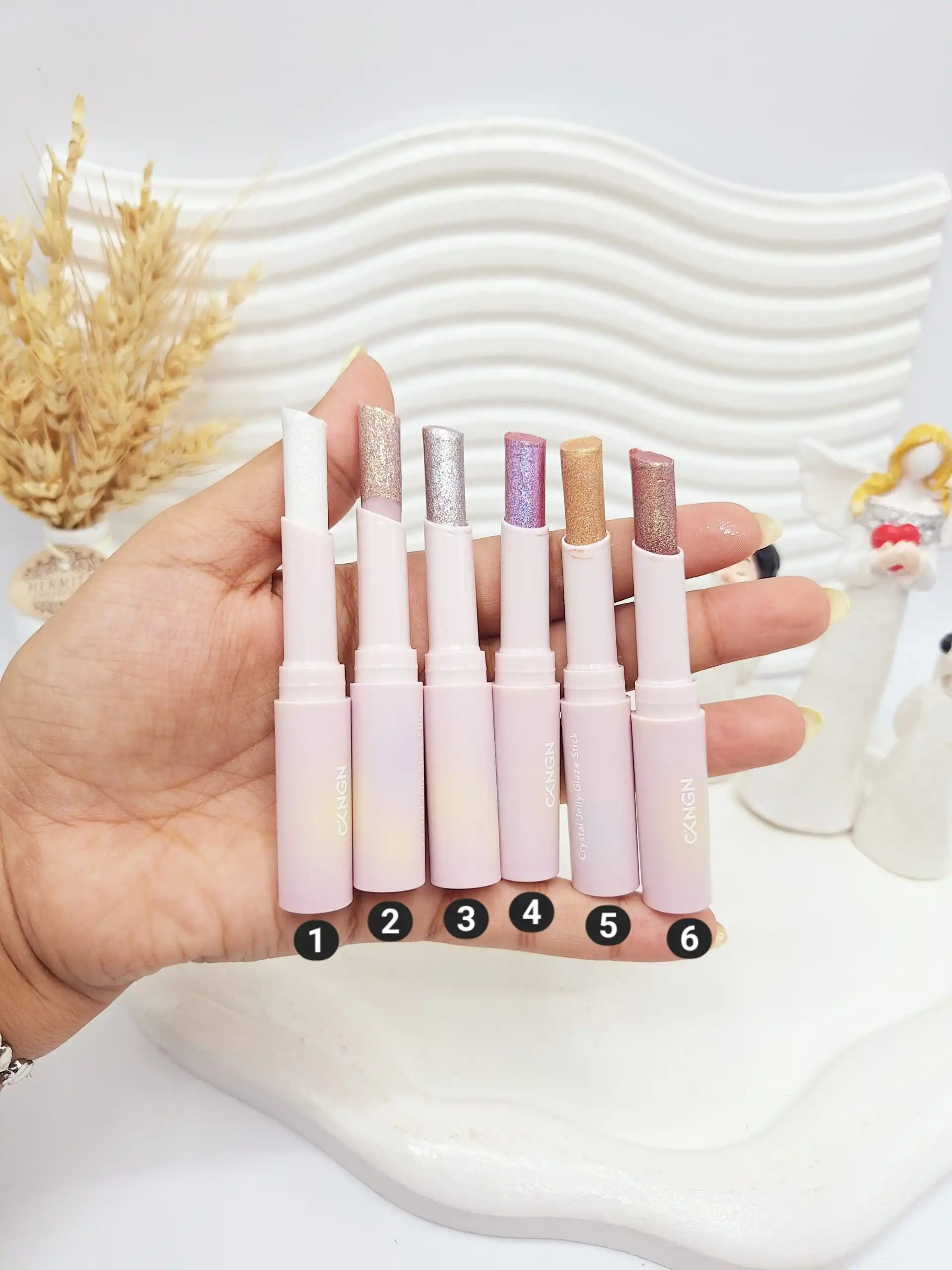 سایه چشم ترند استیکی کرستالی ژله ای کد 0216