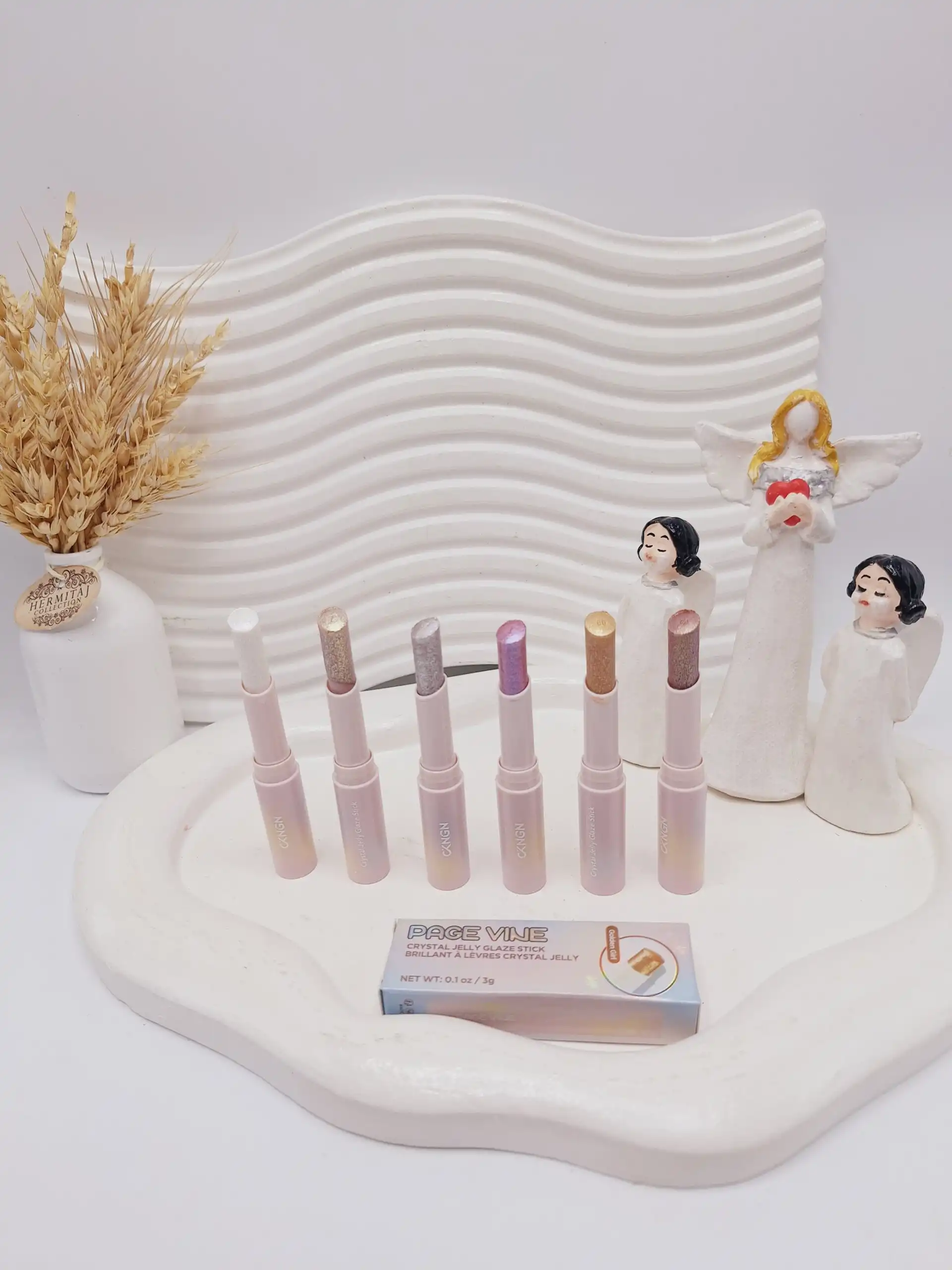 سایه چشم ترند استیکی کرستالی ژله ای کد 0216