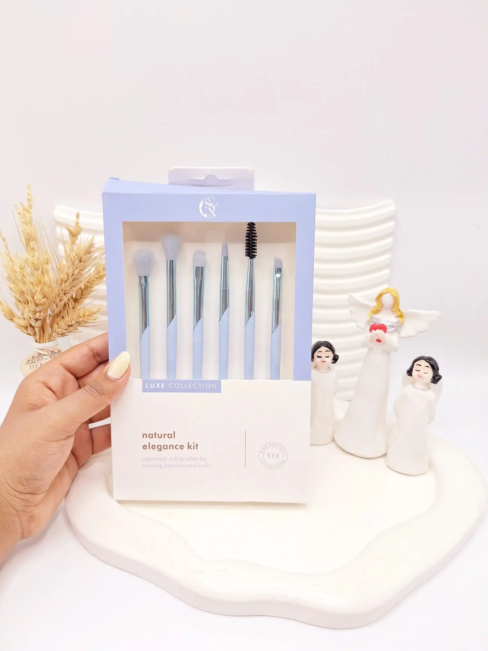 ست براش 6 تکه میکاپ کد LUXE COLLECTION کد LD002