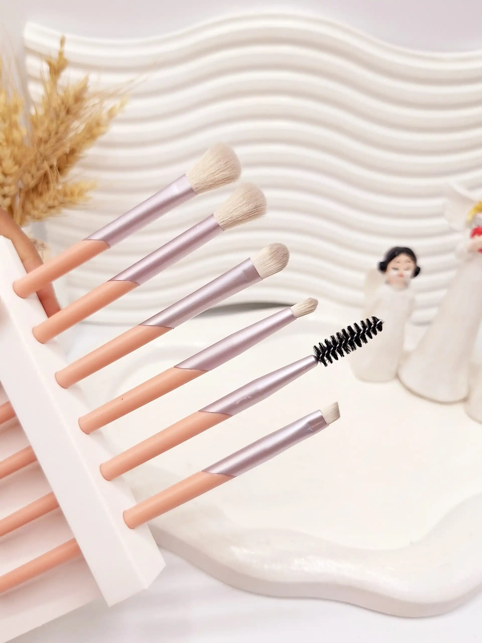 ست براش 6 تکه میکاپ کد LUXE COLLECTION کد LD002