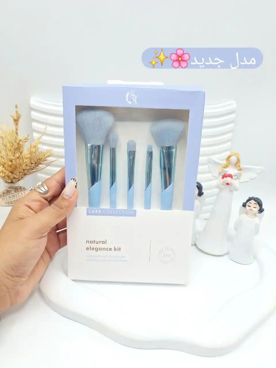 ست براش 6 تکه میکاپ کد LUXE COLLECTION کد LD002
