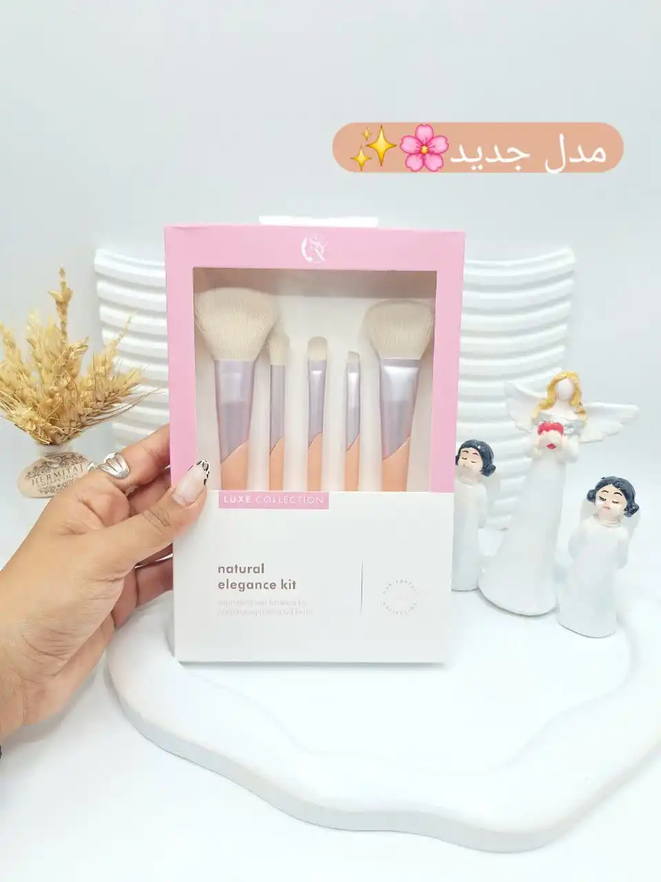ست براش 6 تکه میکاپ کد LUXE COLLECTION کد LD002