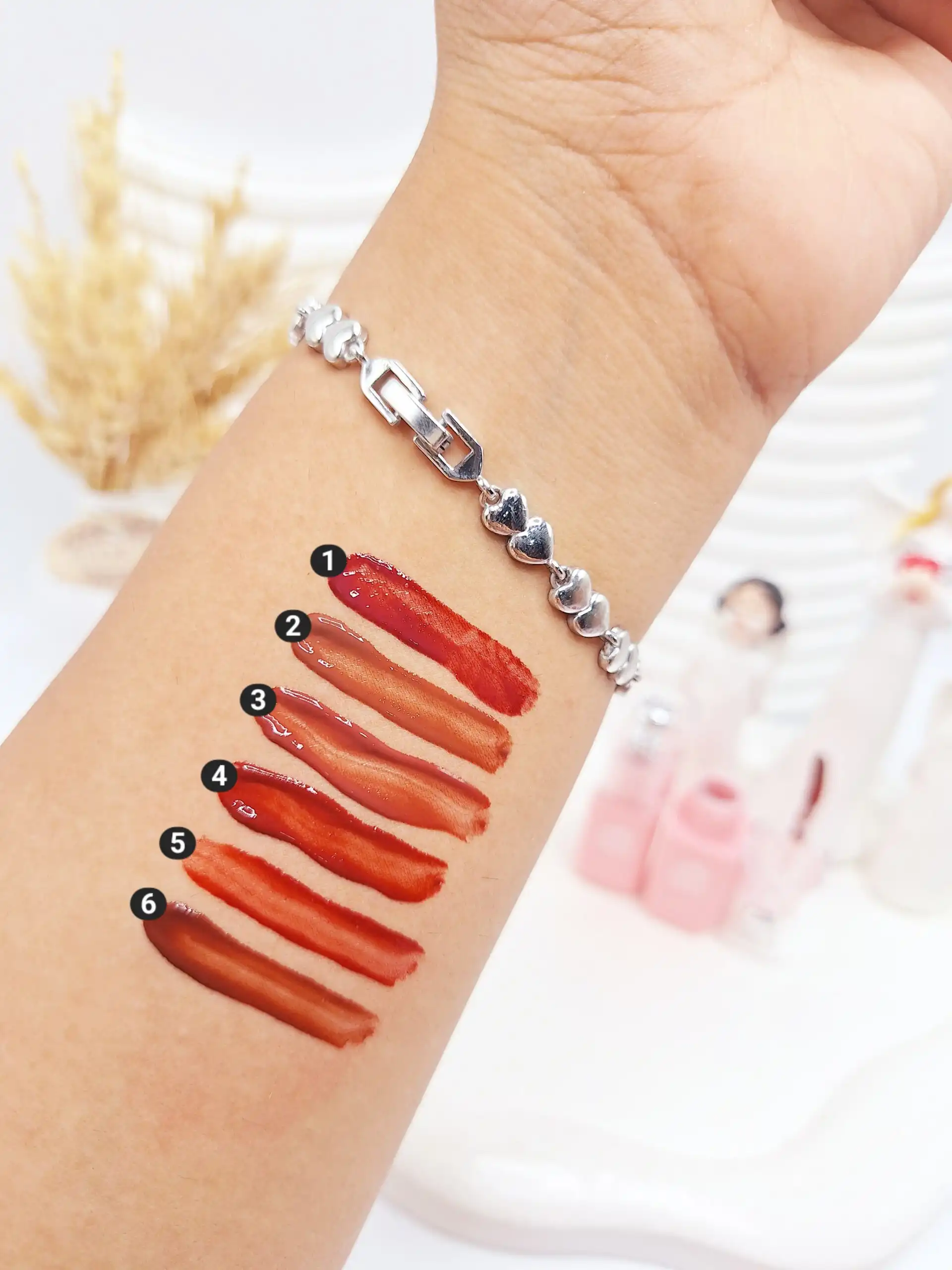 لیپ گلاس ژله ای مدل خرسی برند OLIBOLLA کد 219