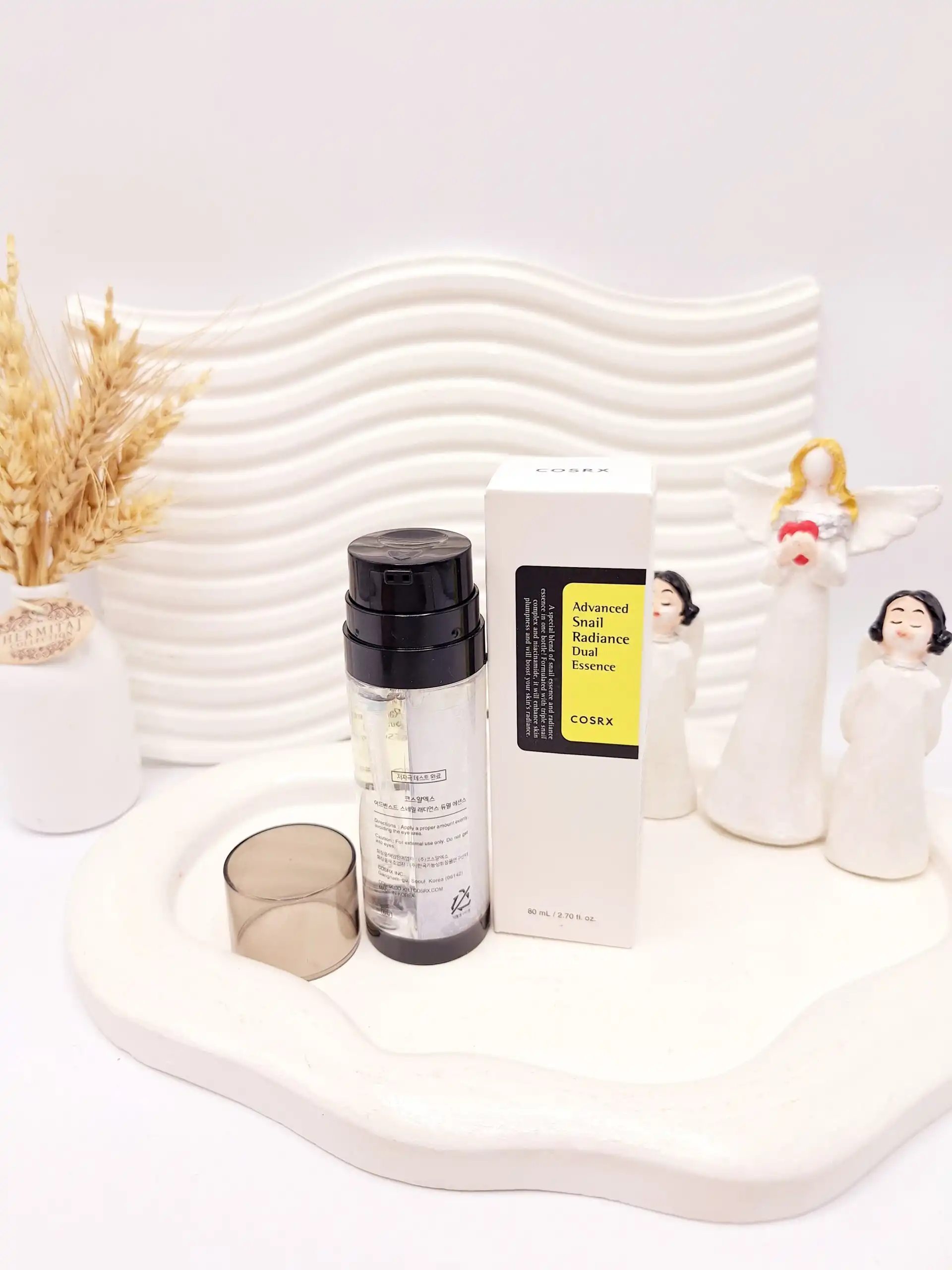 اسنس دوگانه درخشندگی پوست پپتید حلزون برند کوزارکس COSRX کد 452053