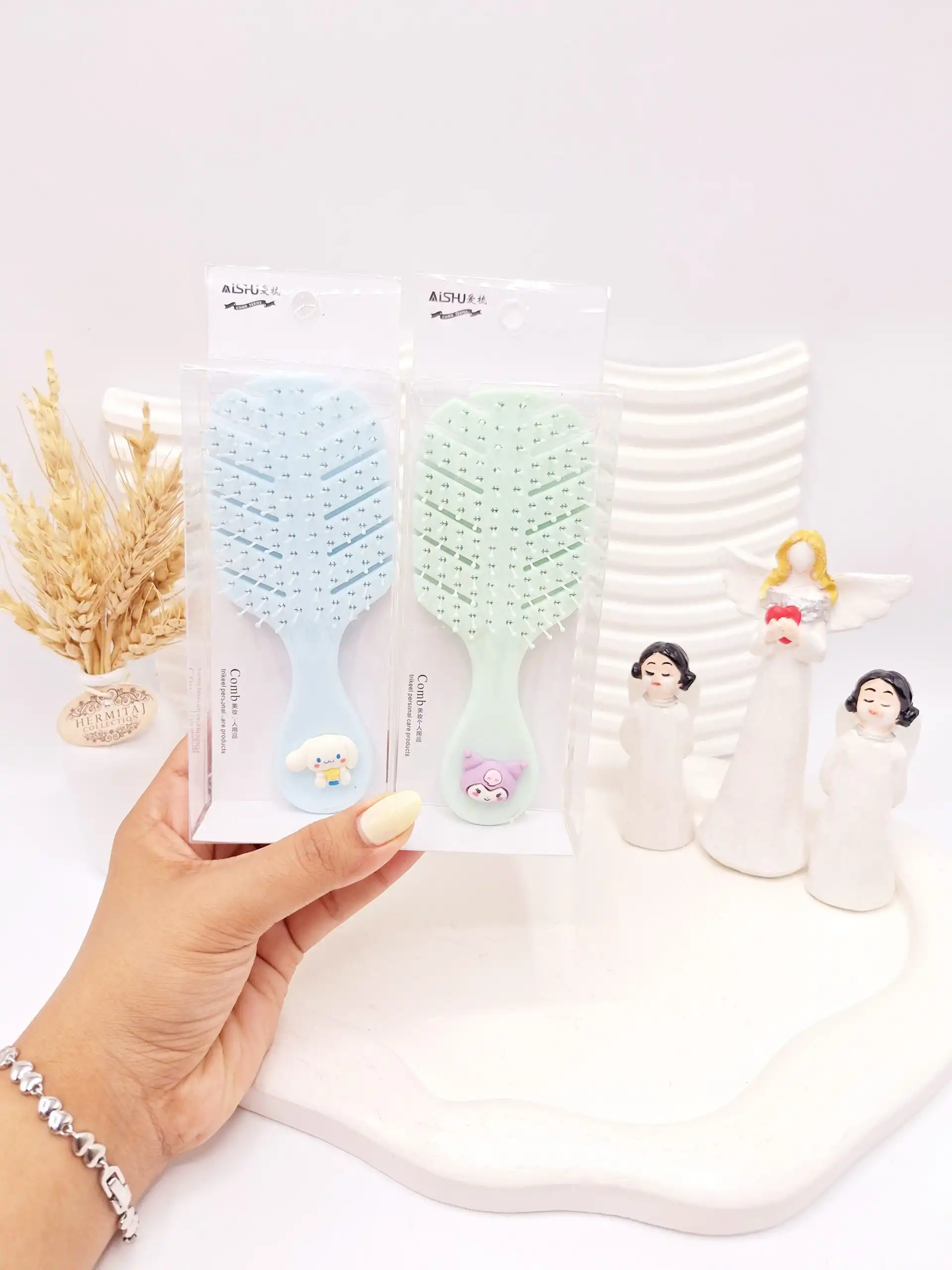 برس مو اکستنشن مناسب کودکان طرح کرومی باکس دار