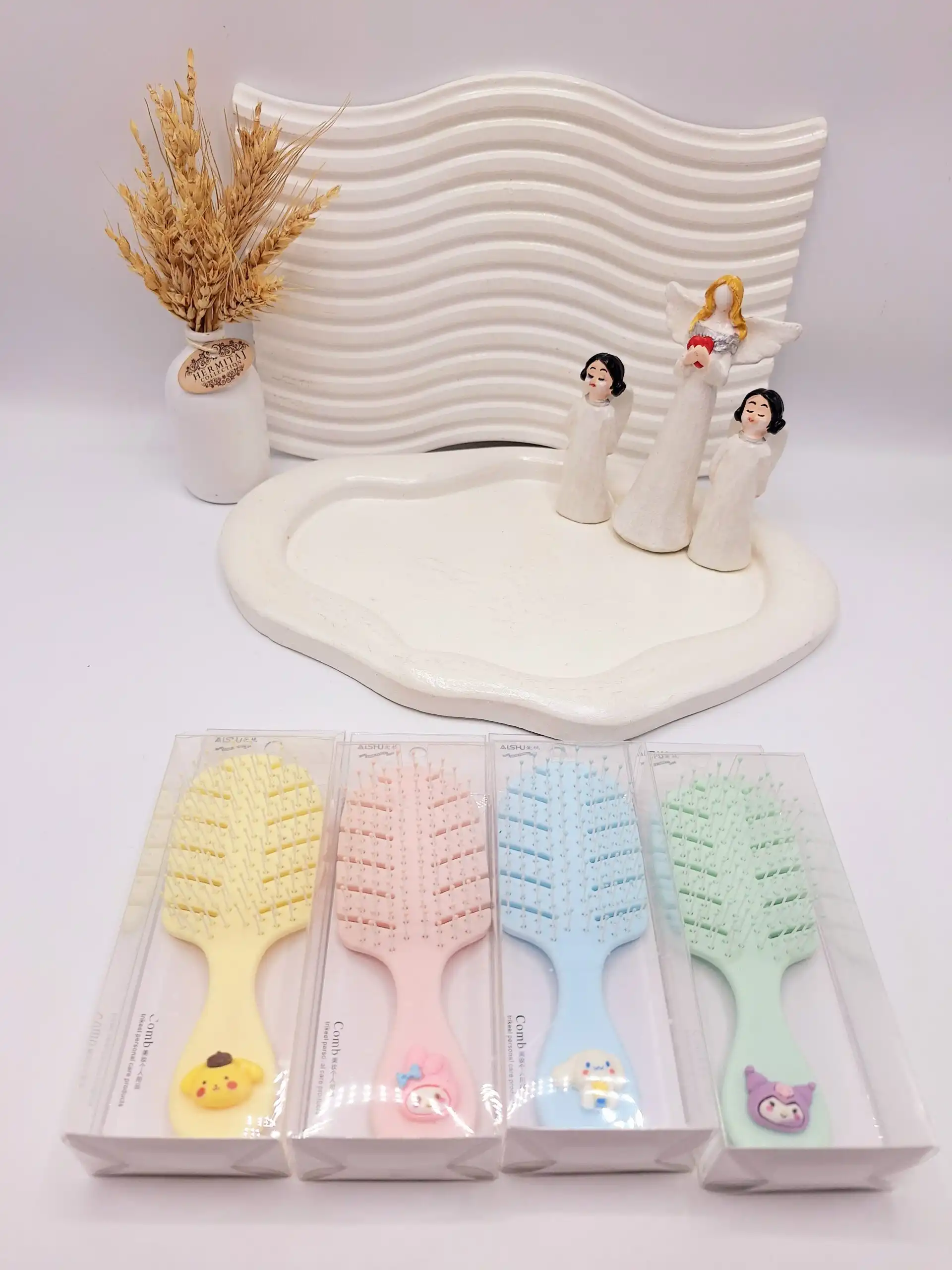 برس مو اکستنشن مناسب کودکان طرح کرومی باکس دار